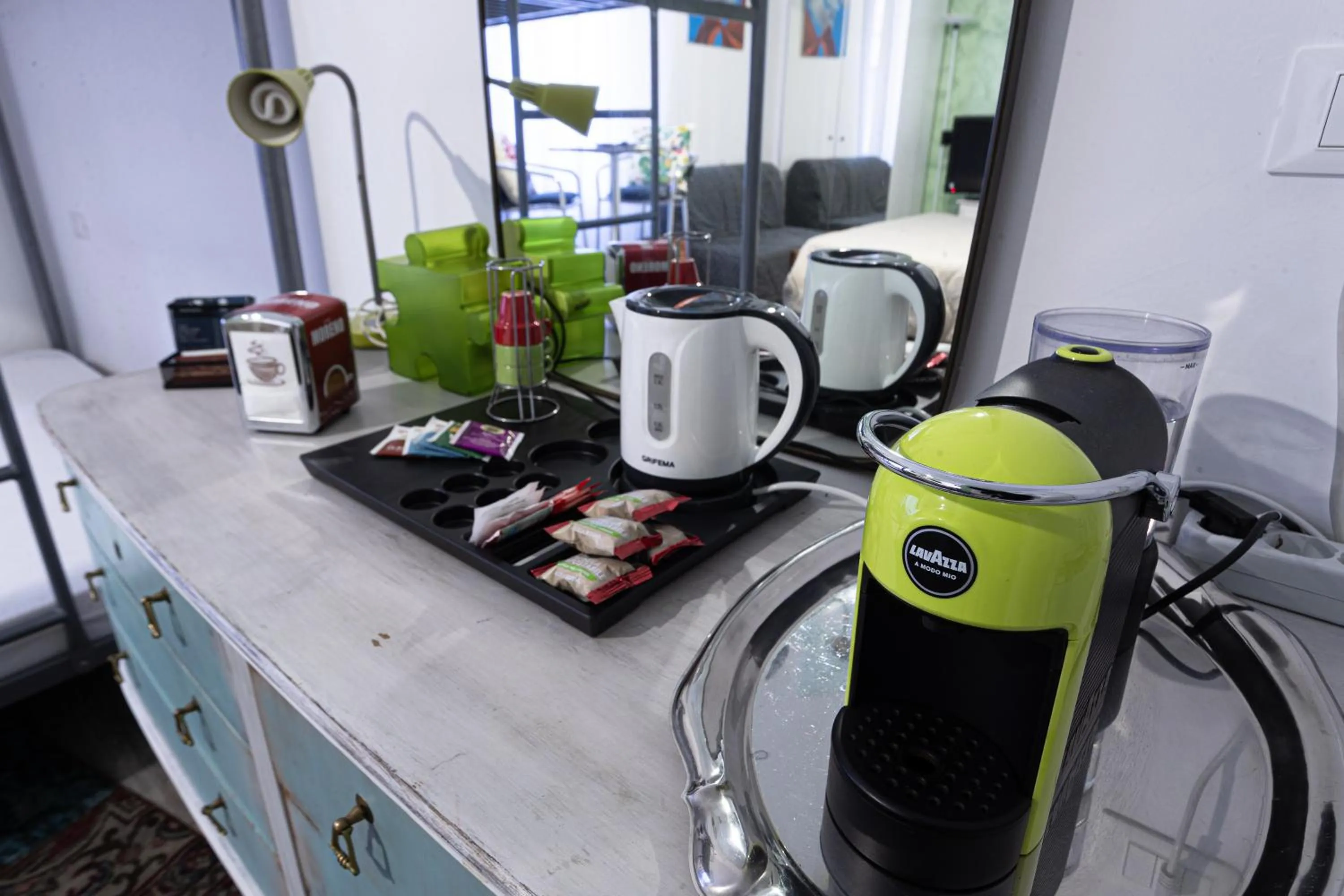 Coffee/tea facilities in B&B Il Profumo del Porto