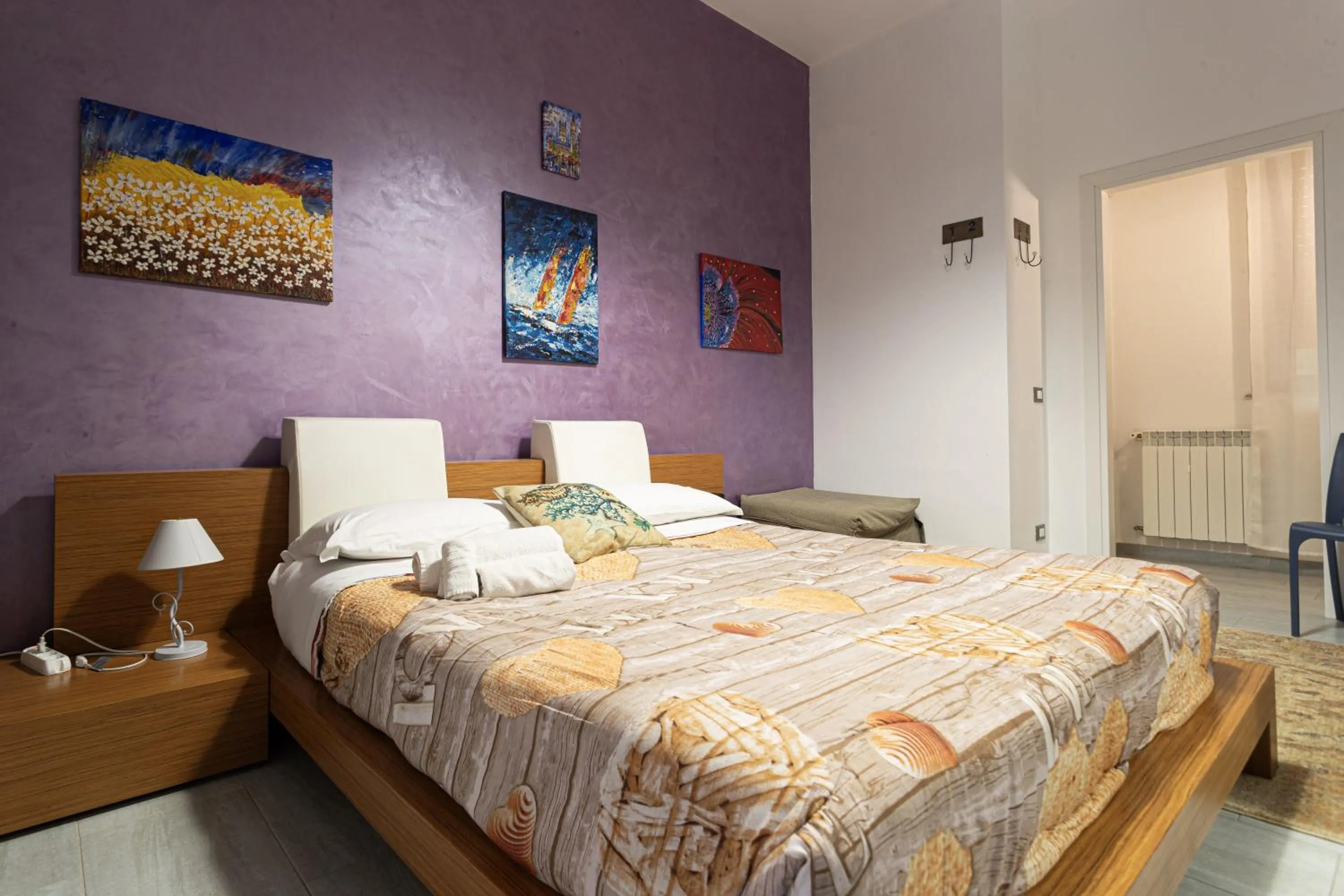 Bedroom, Bed in B&B Il Profumo del Porto