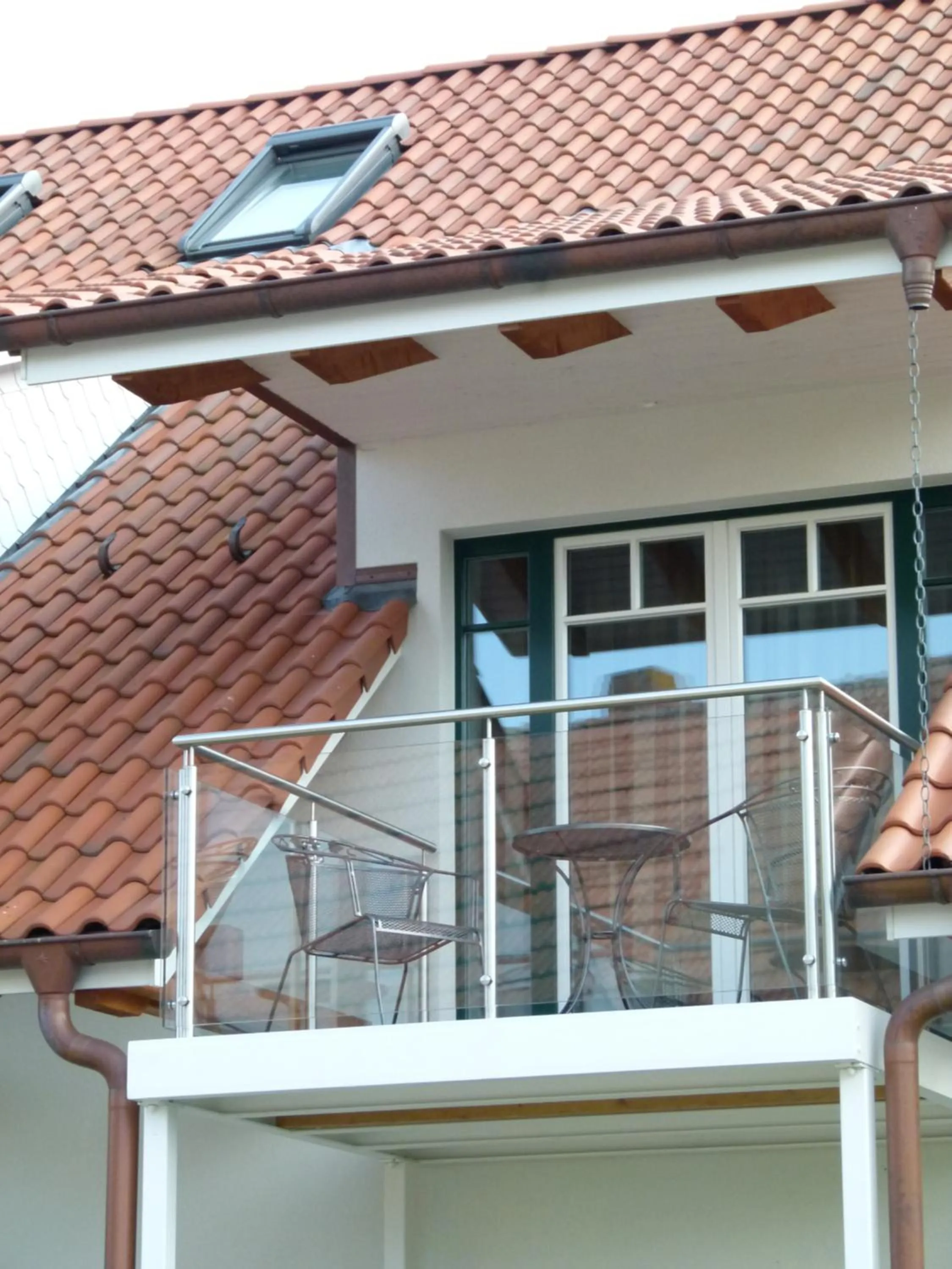 Balcony/Terrace in Hotel Am Steendamm