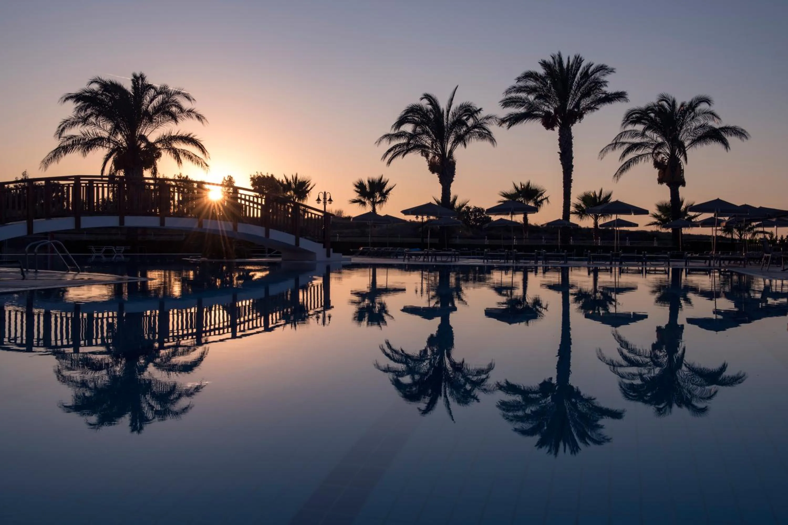 Pool view in Horizon Beach Resort