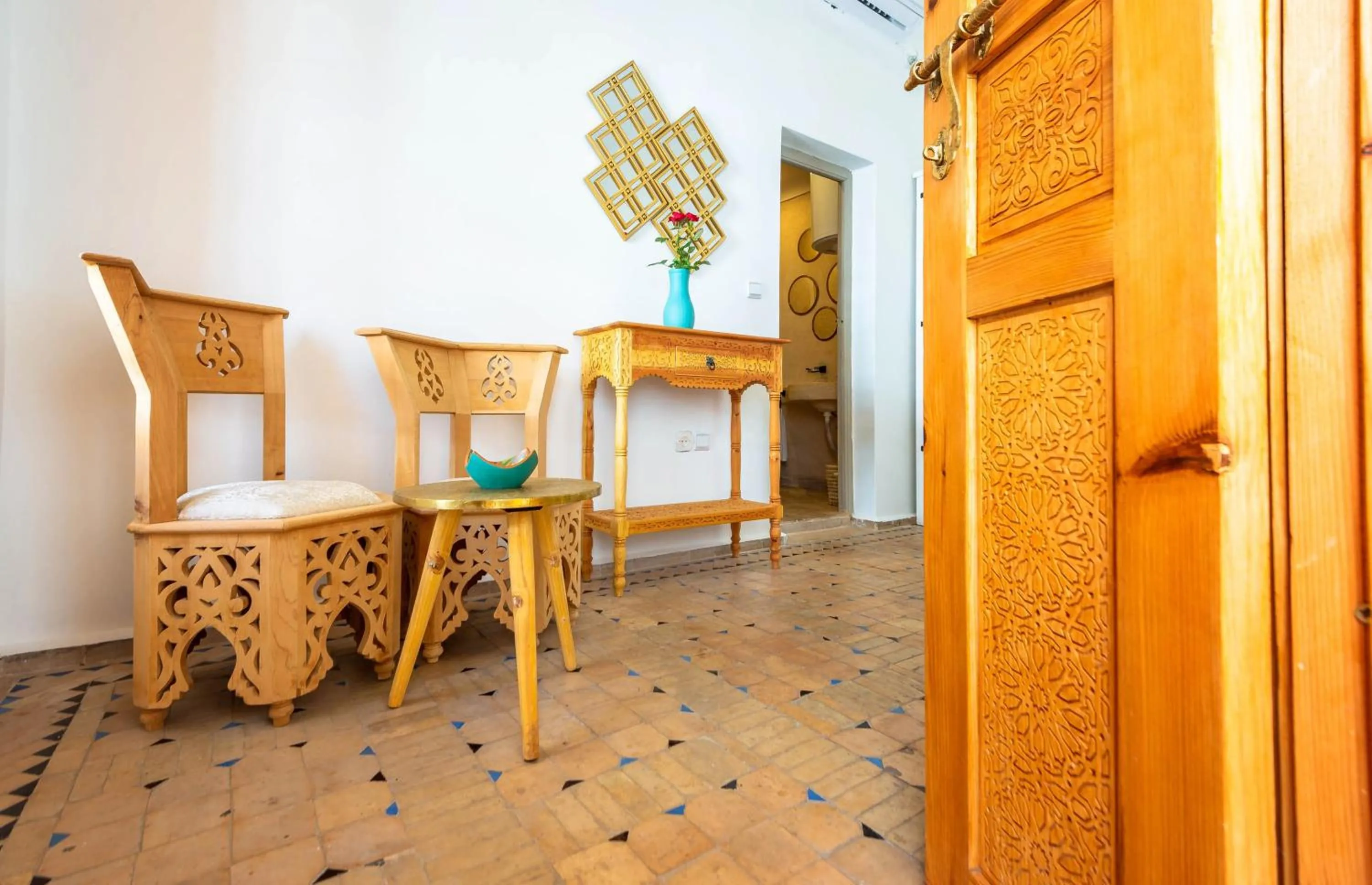 Dining area in Riad La Croix Berbere