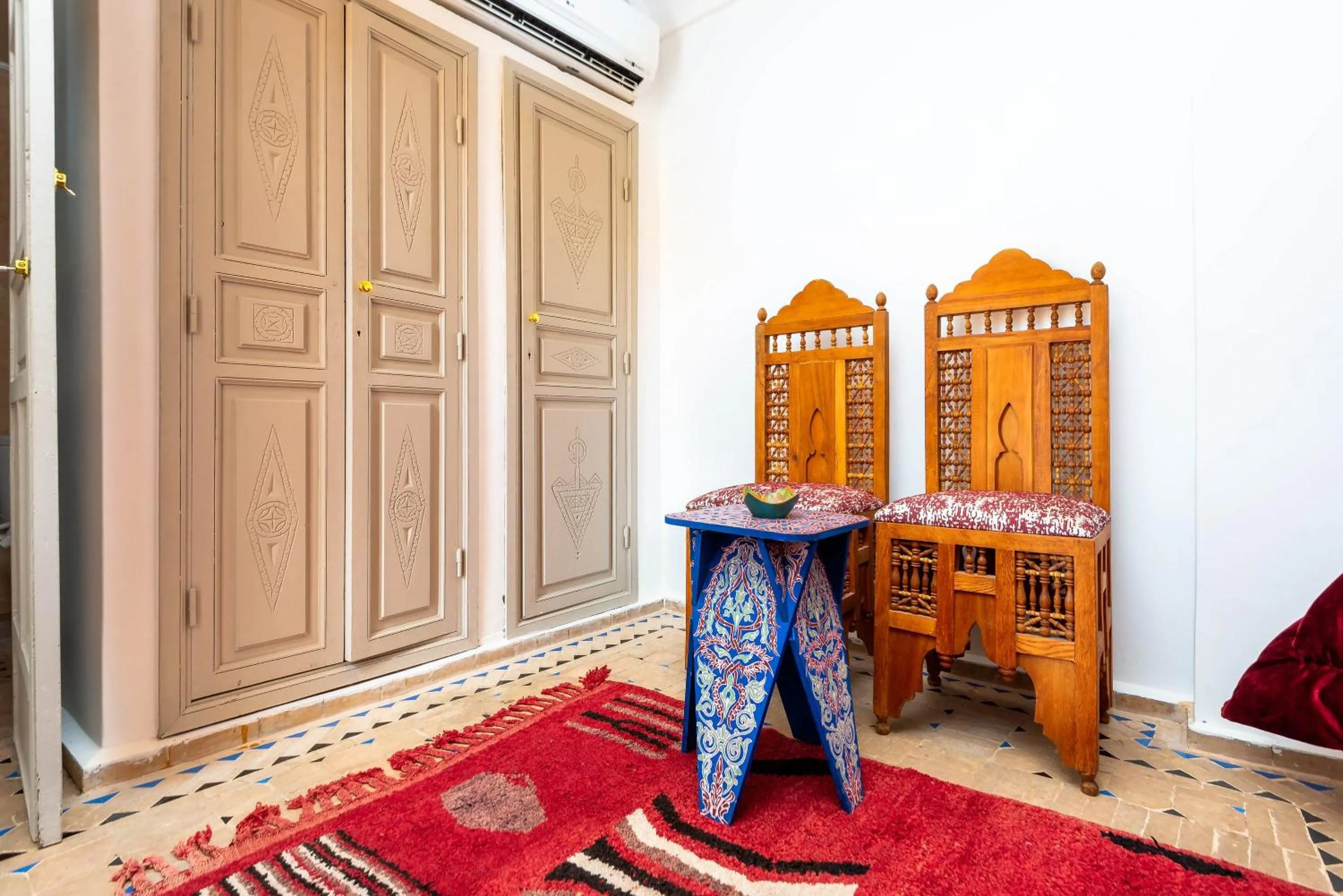Bedroom in Riad La Croix Berbere