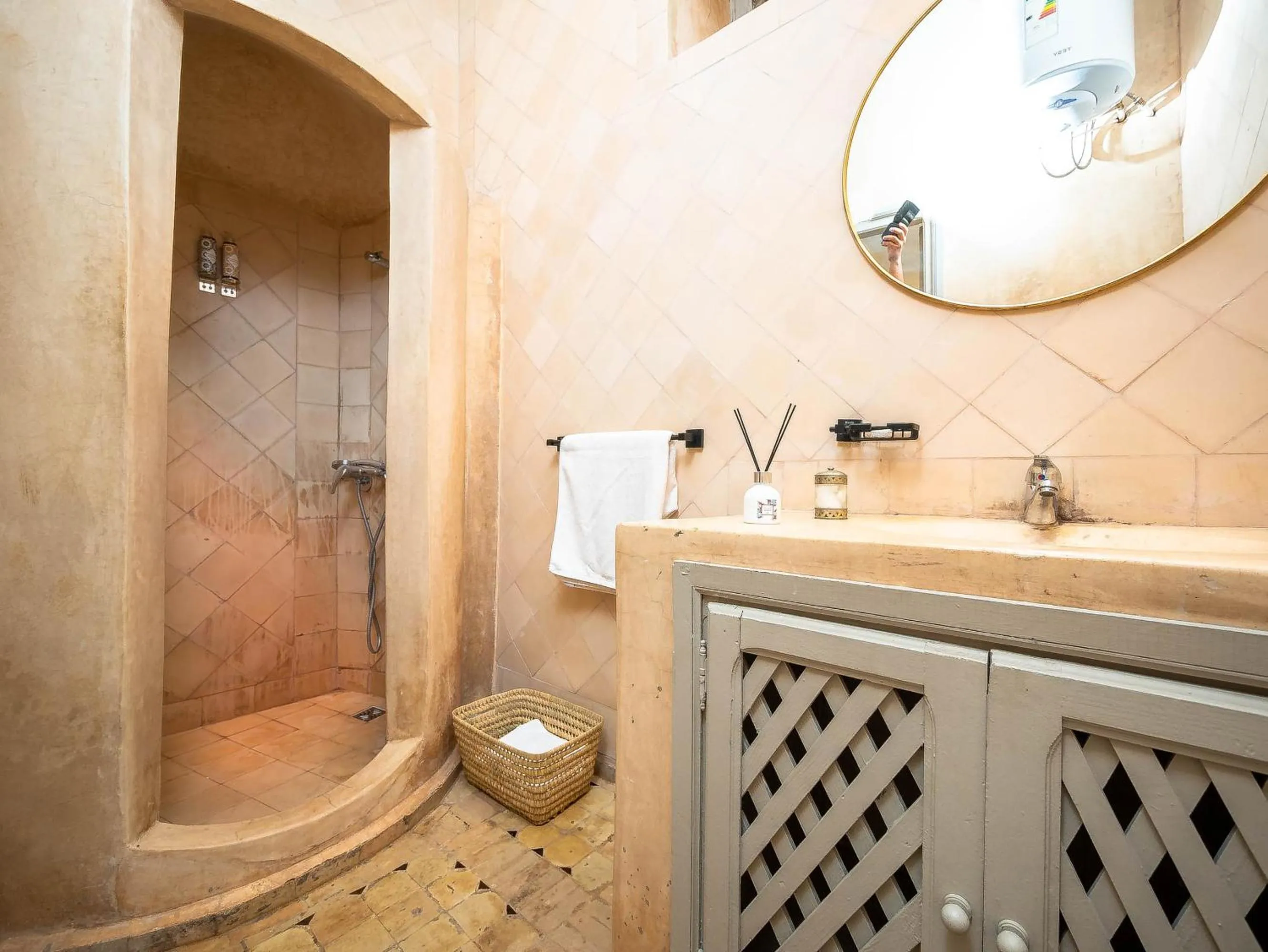 Bathroom in Riad La Croix Berbere