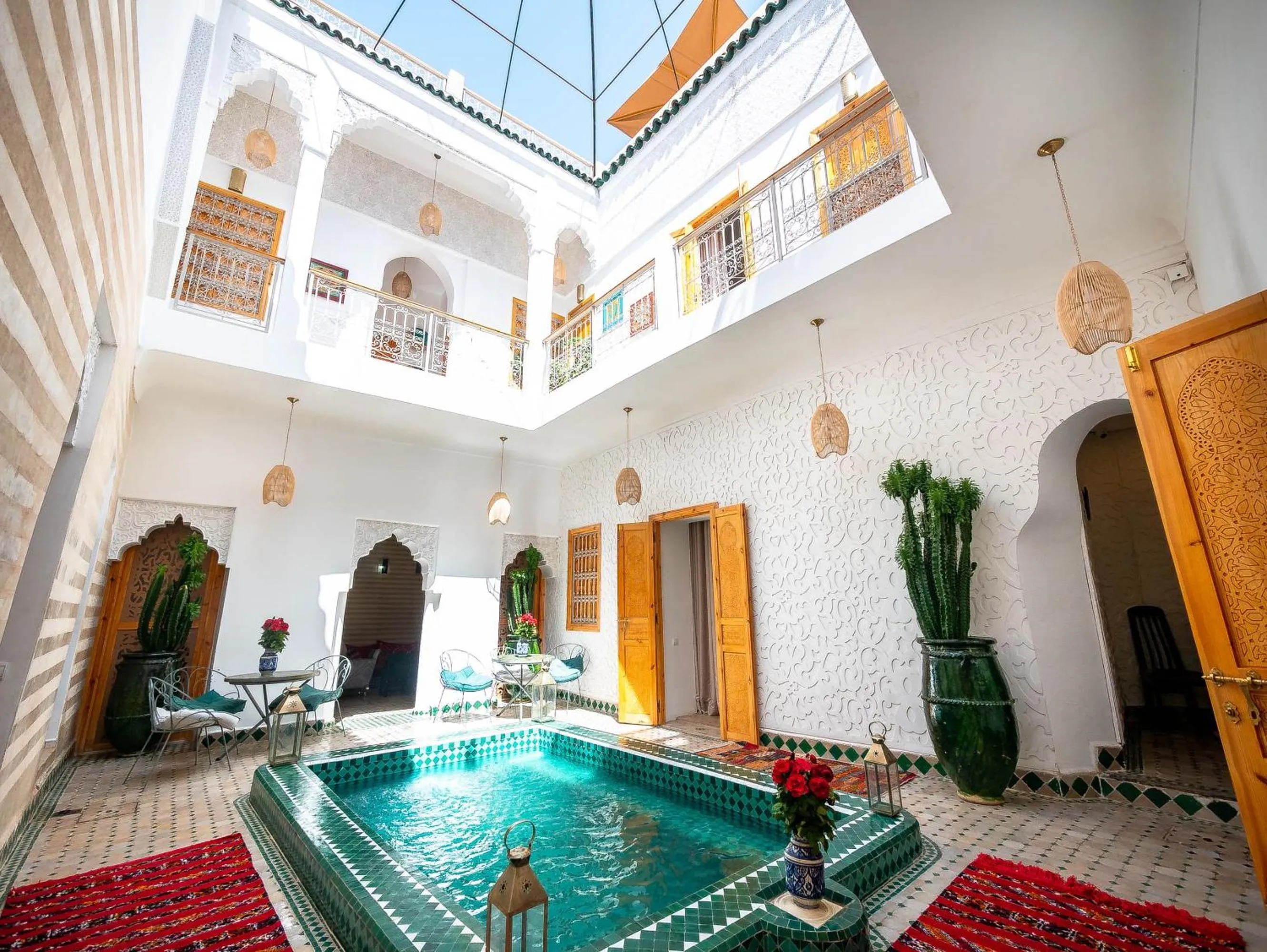 Swimming pool in Riad La Croix Berbere