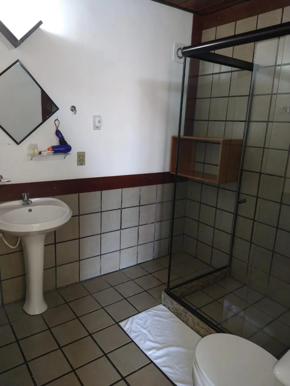 Bathroom in Pousada Genesis