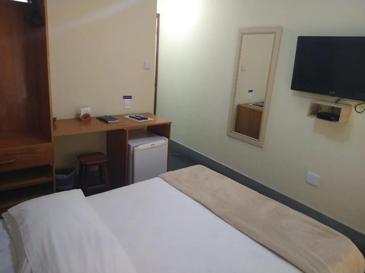 Bed in Pousada Genesis