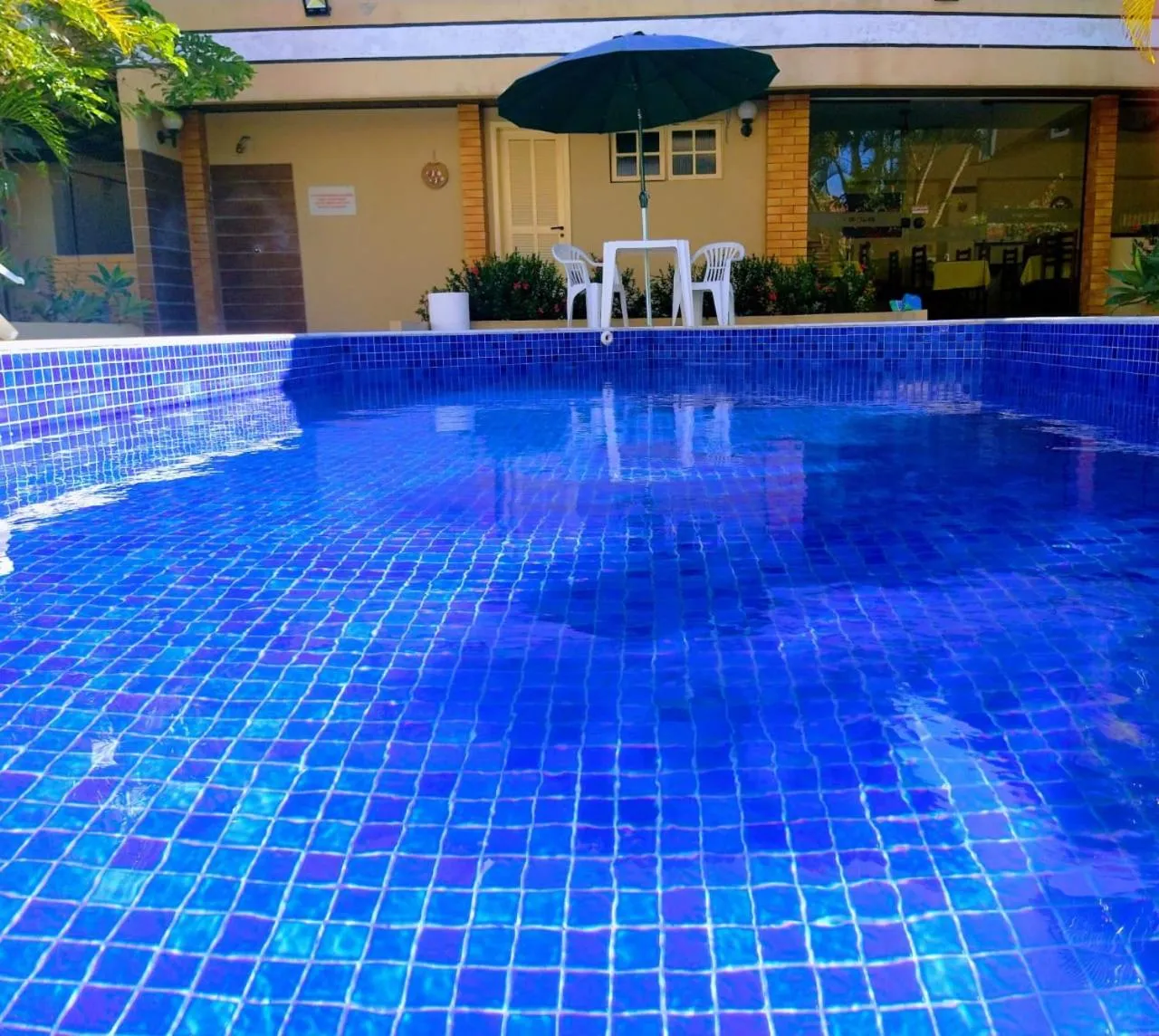 Swimming pool in Pousada Genesis