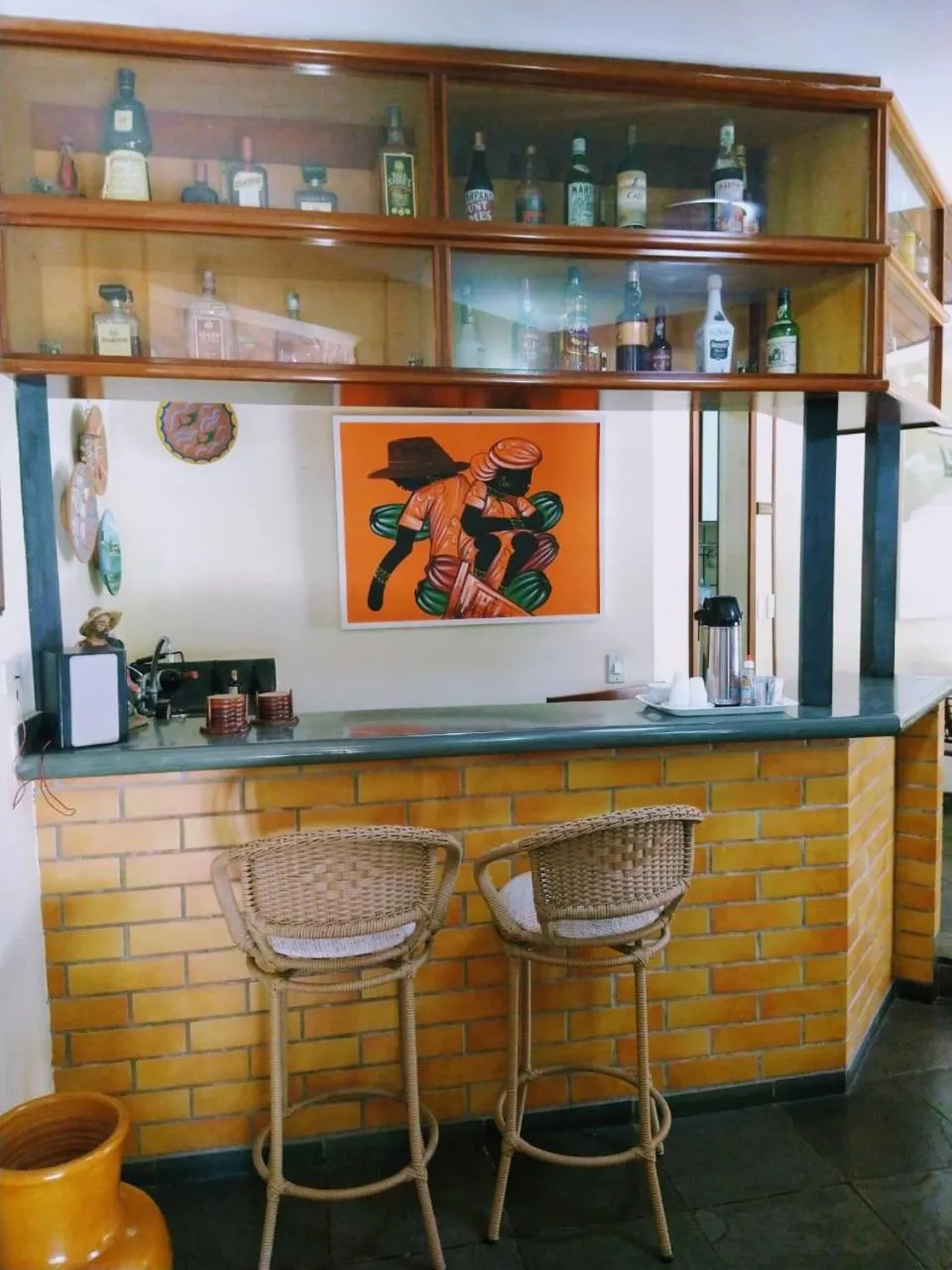 Lounge or bar in Pousada Genesis