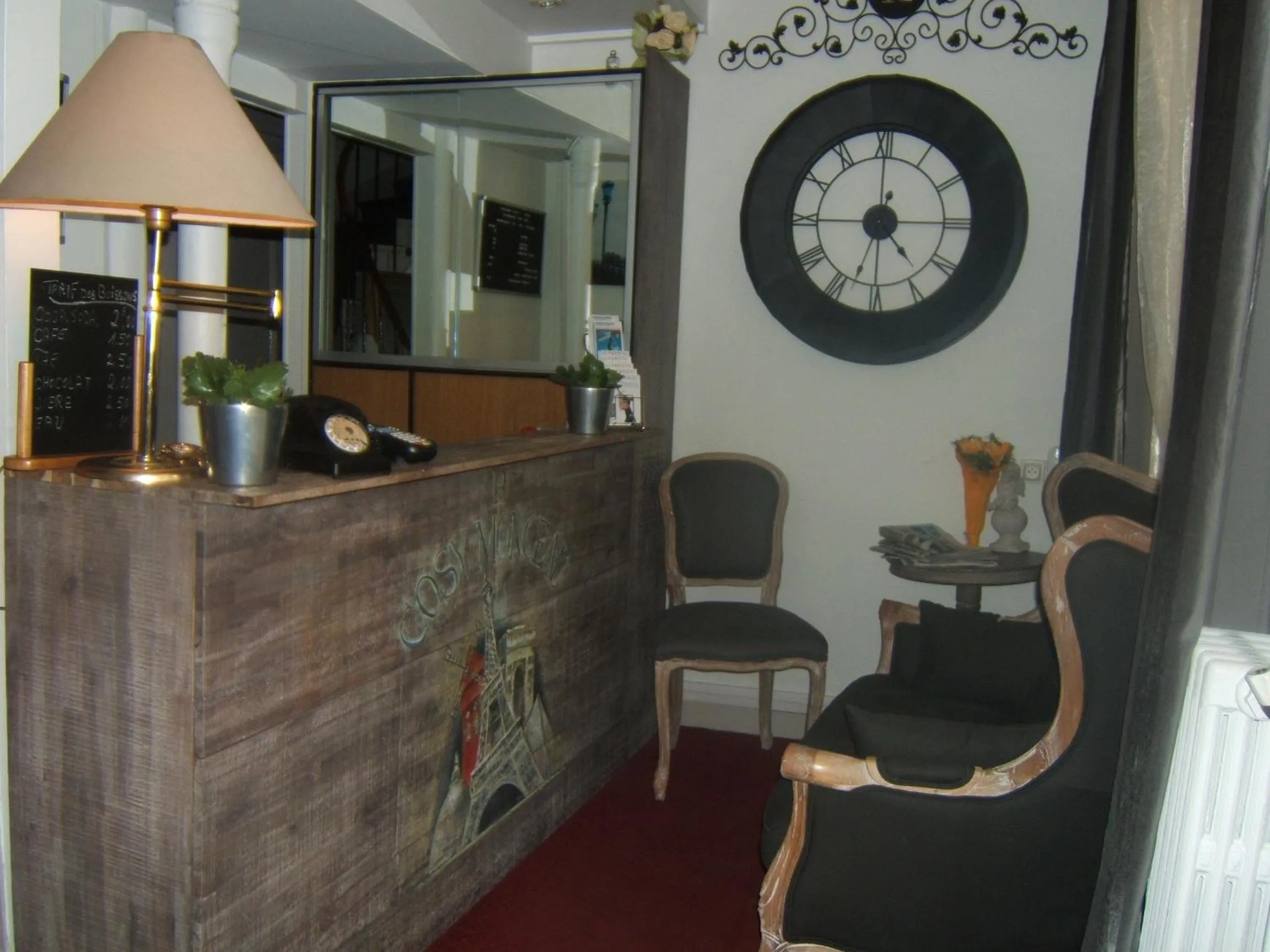 Lobby or reception in Hotel Cosy Monceau