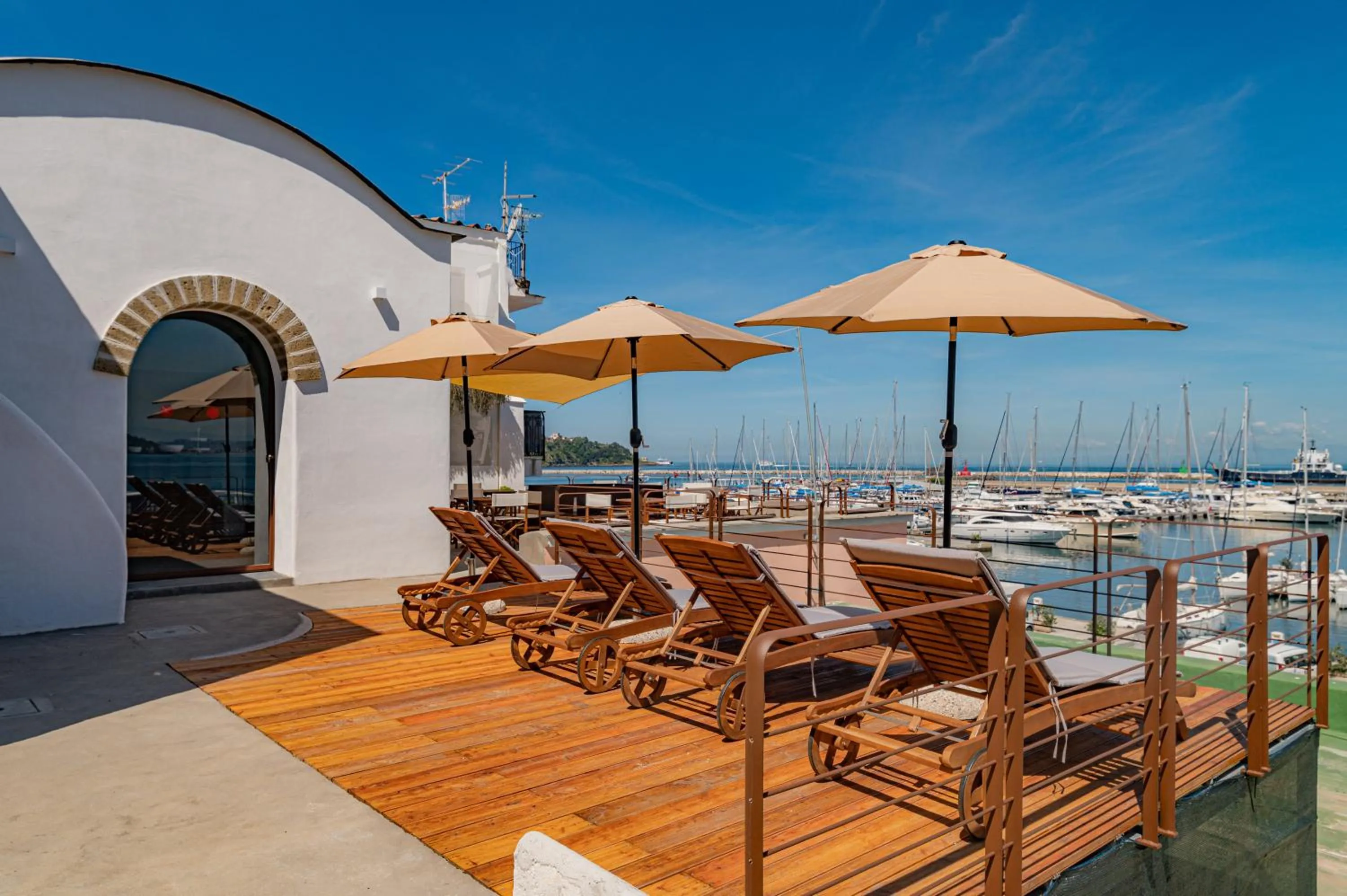Solarium in L'Isola Del Postino Rooms