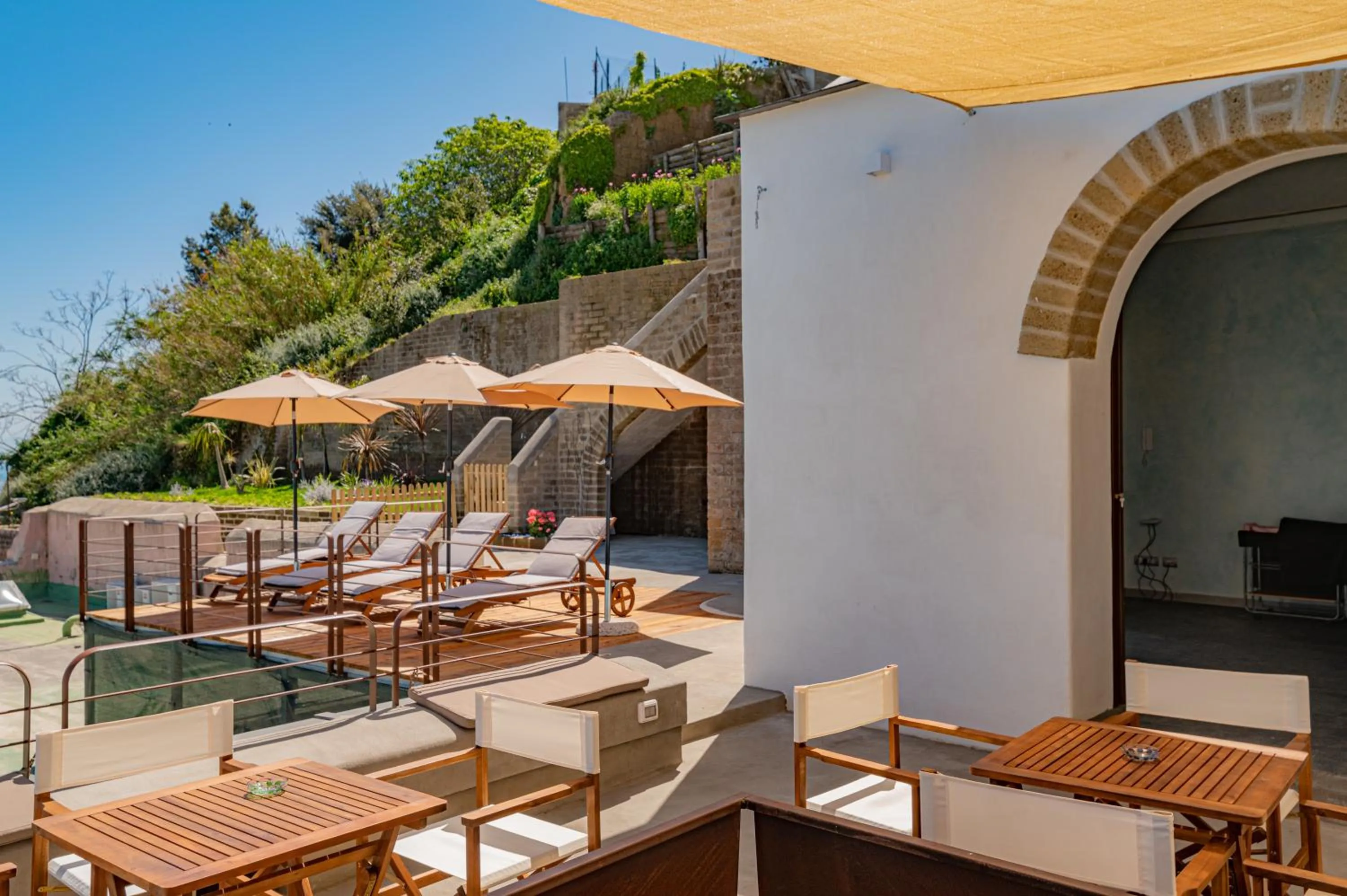 Solarium in L'Isola Del Postino Rooms