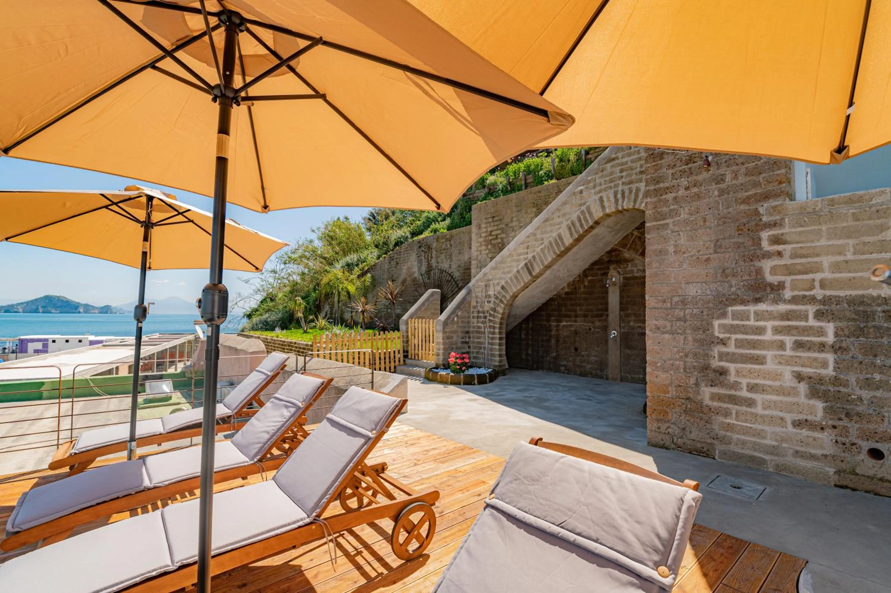 Solarium in L'Isola Del Postino Rooms