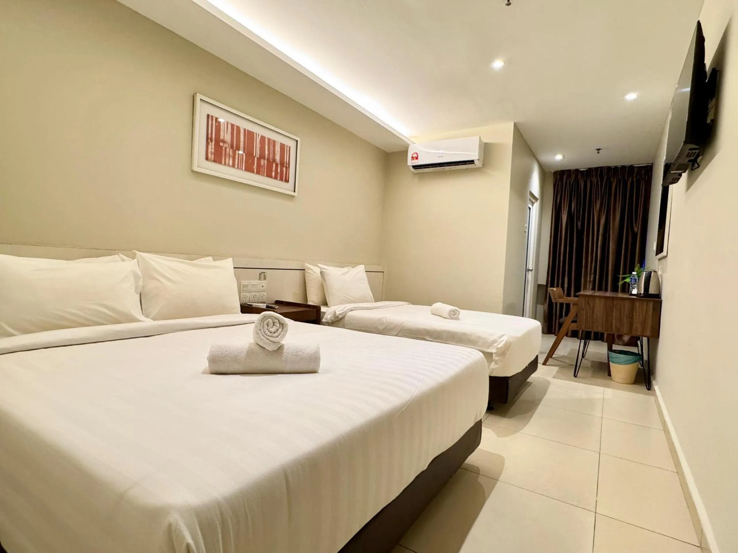 Bed in Kingston Hotel 1 - Bukit Bintang