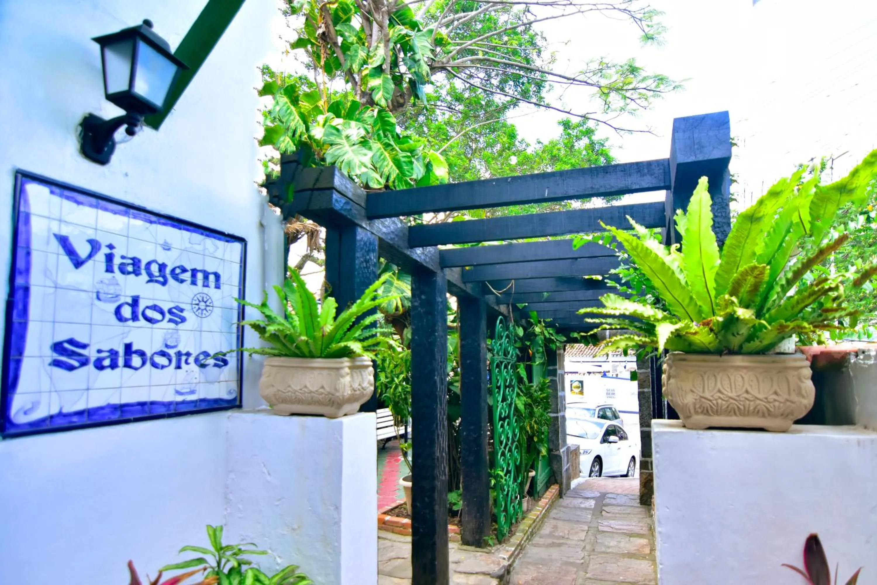 Decorative detail in Pousada Estalagem do Porto