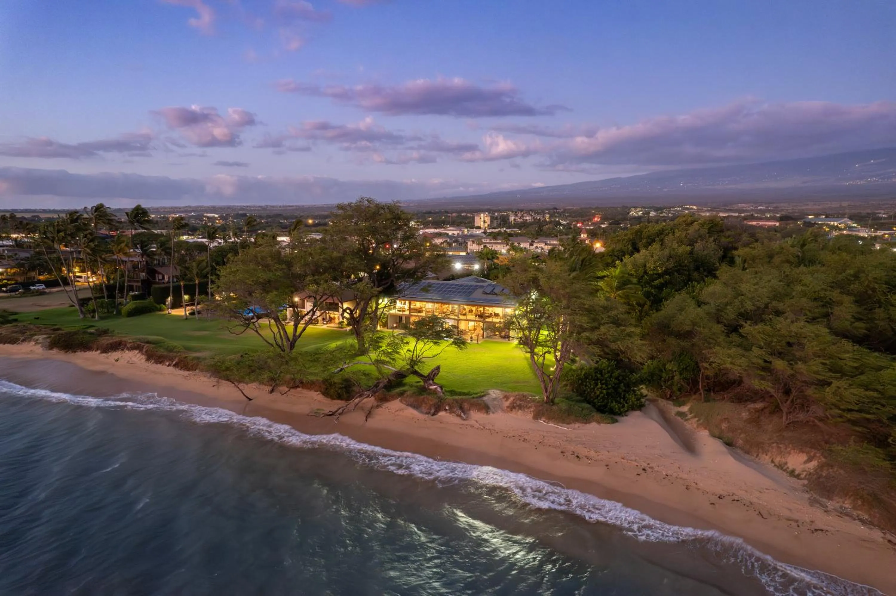 Bird's eye view in Aloha Aku CoCoPalm2 Suite - Your Cozy Beachfront Escape
