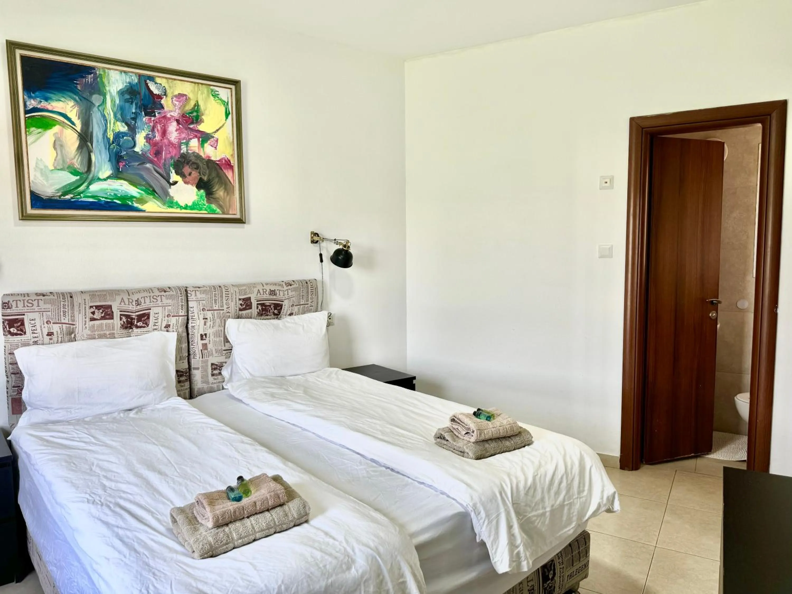 Bed in Old Jaffa's Penthouse Boutique Hostel