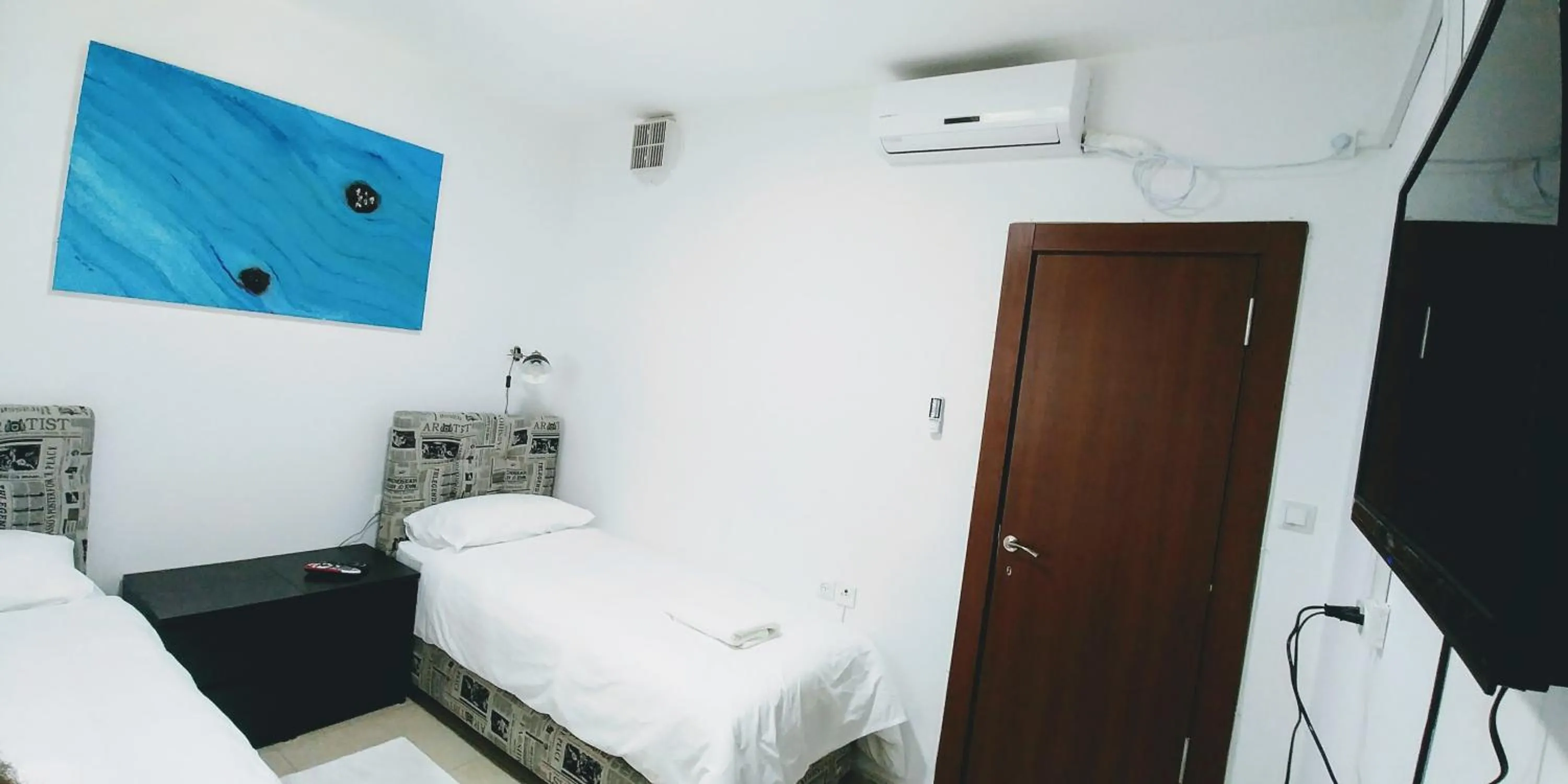 Photo of the whole room, Bed in Old Jaffa's Penthouse Boutique Hostel