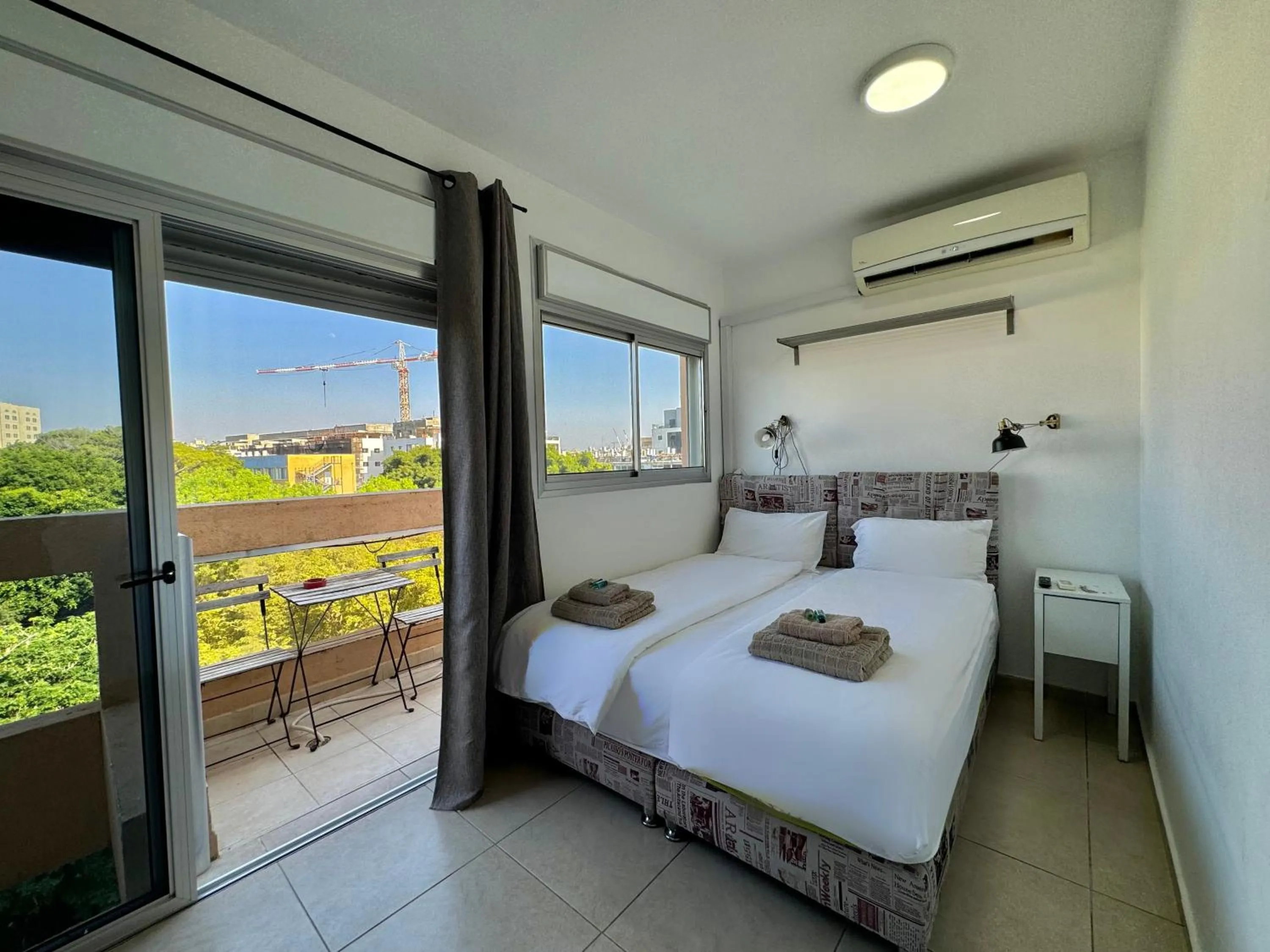 Bed in Old Jaffa's Penthouse Boutique Hostel