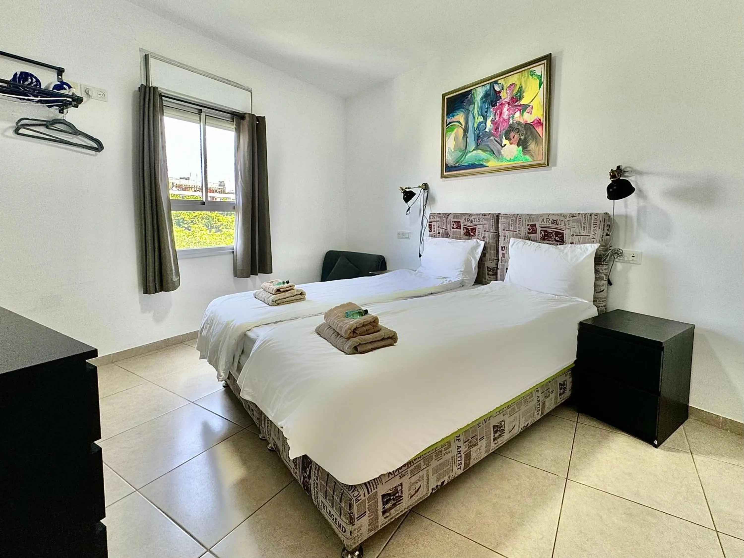 Bed in Old Jaffa's Penthouse Boutique Hostel