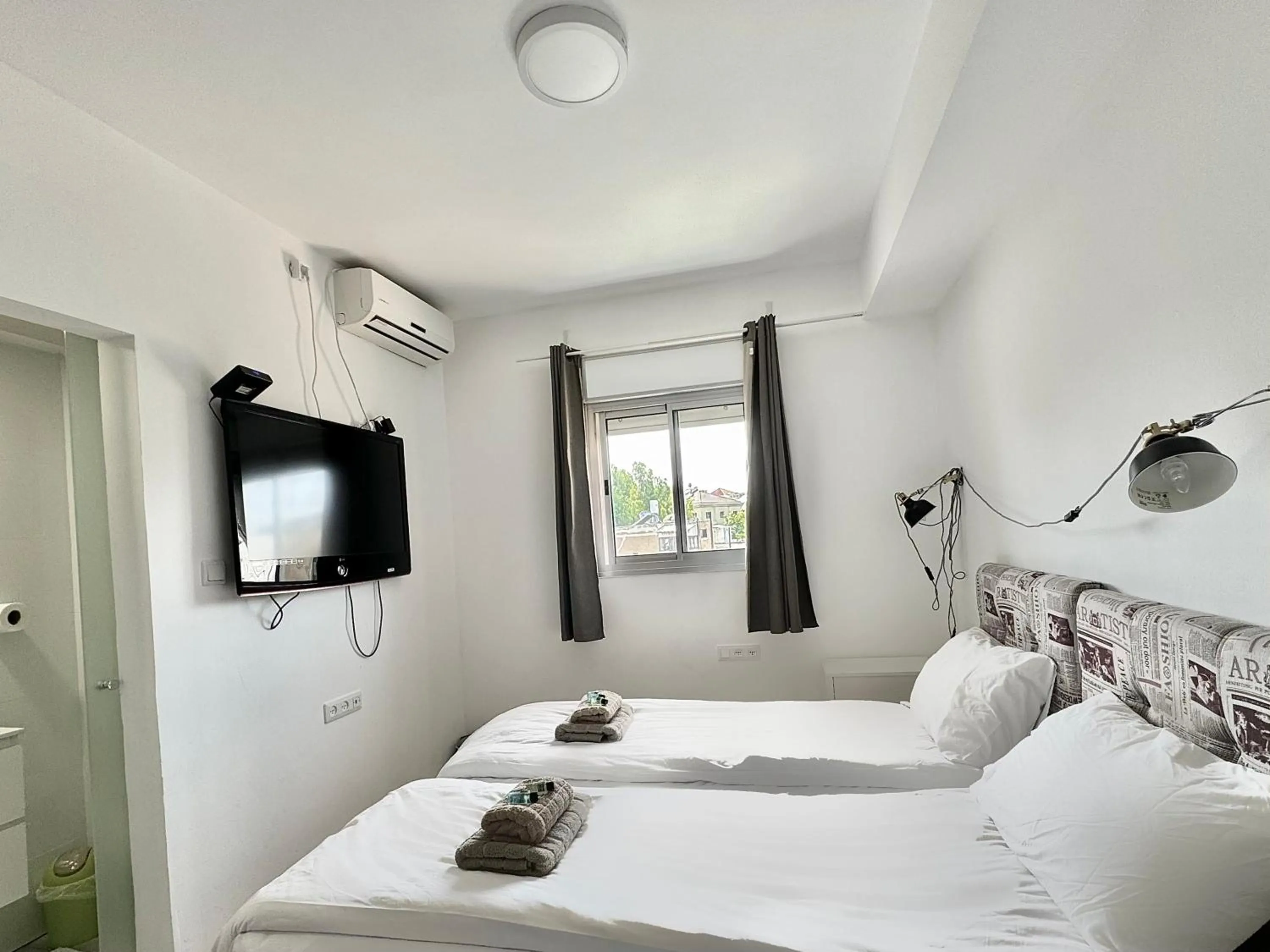 Bed in Old Jaffa's Penthouse Boutique Hostel