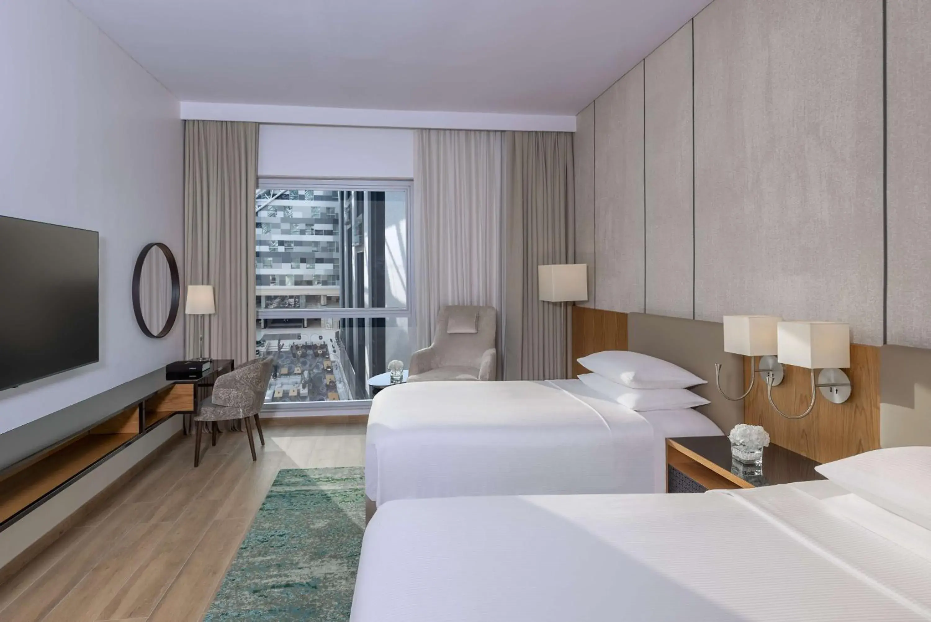 Twin Room in Hyatt Regency Oryx Doha Twin Room in Hyatt Regency Oryx Doha