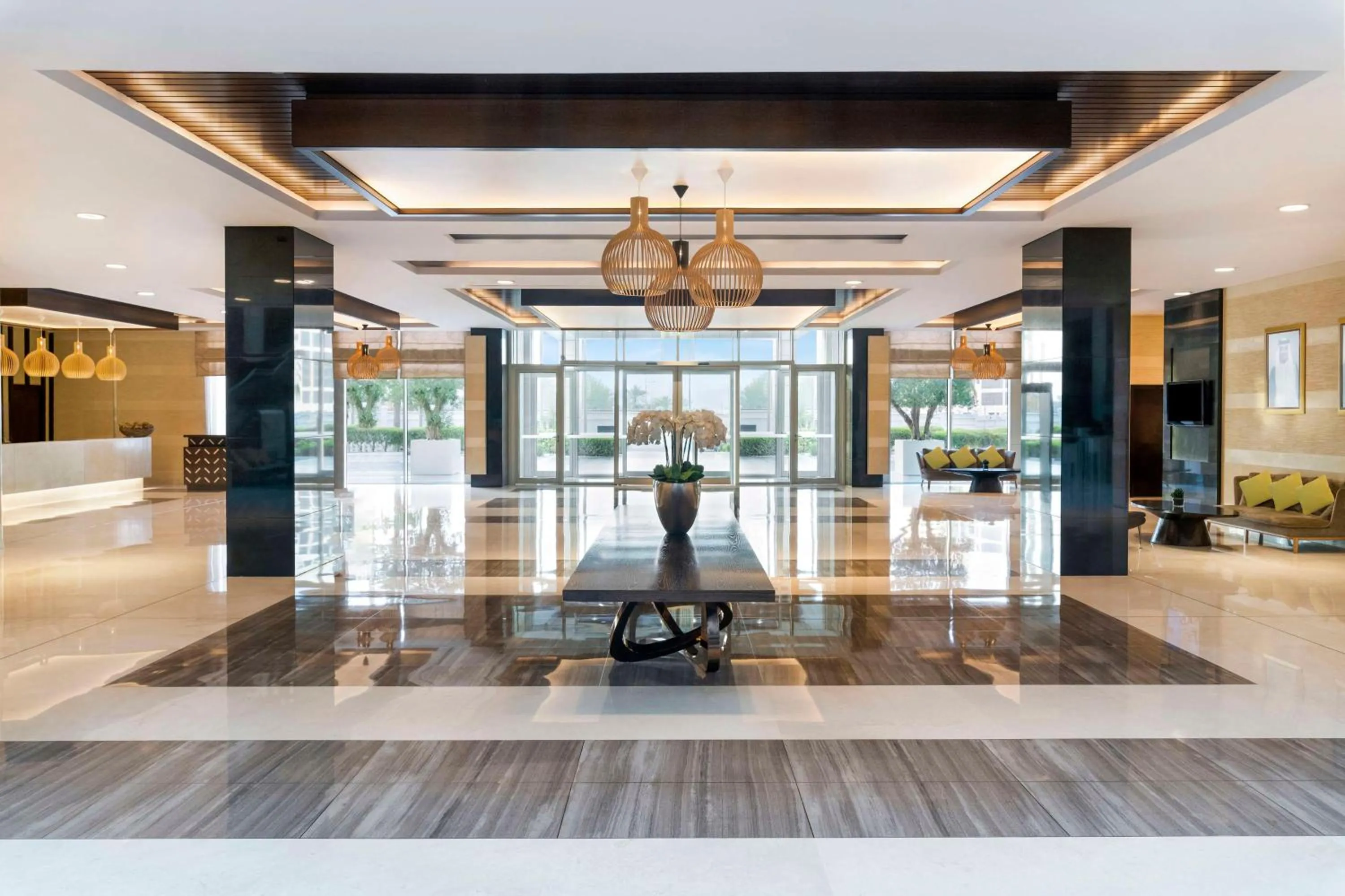 Lobby or reception in Hyatt Regency Oryx Doha