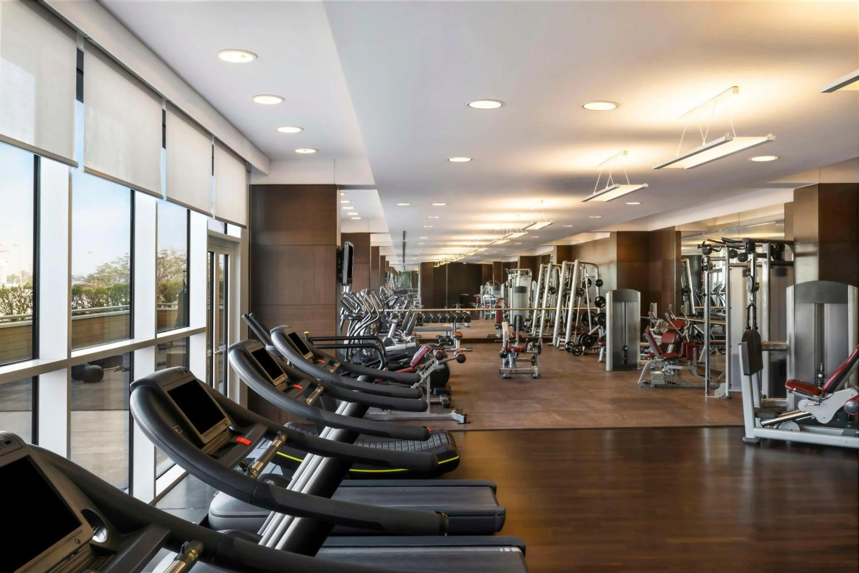 Fitness centre/facilities in Hyatt Regency Oryx Doha