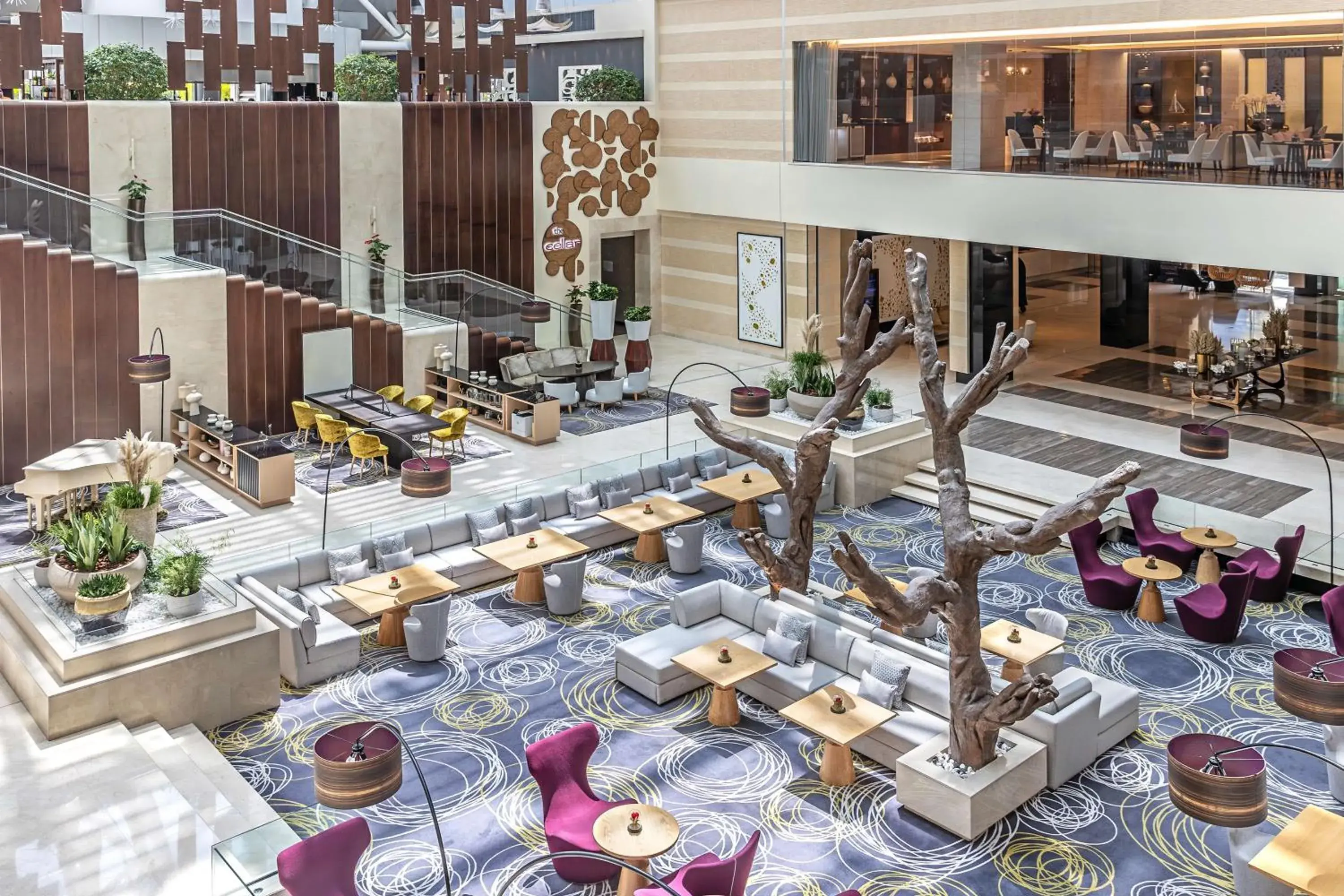 Lobby or reception in Hyatt Regency Oryx Doha Lobby or reception in Hyatt Regency Oryx Doha