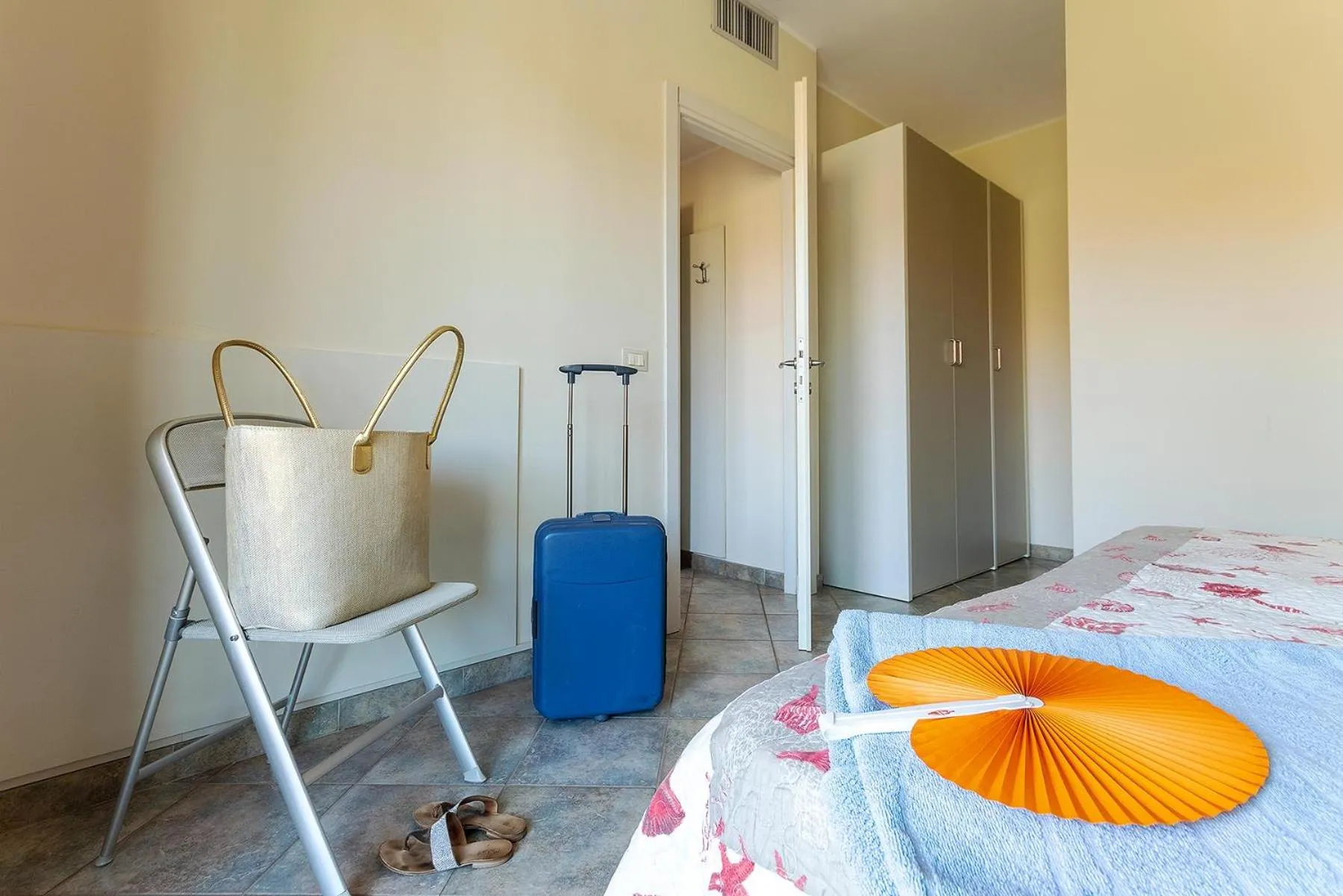 Bedroom, Bed in Residence Greco