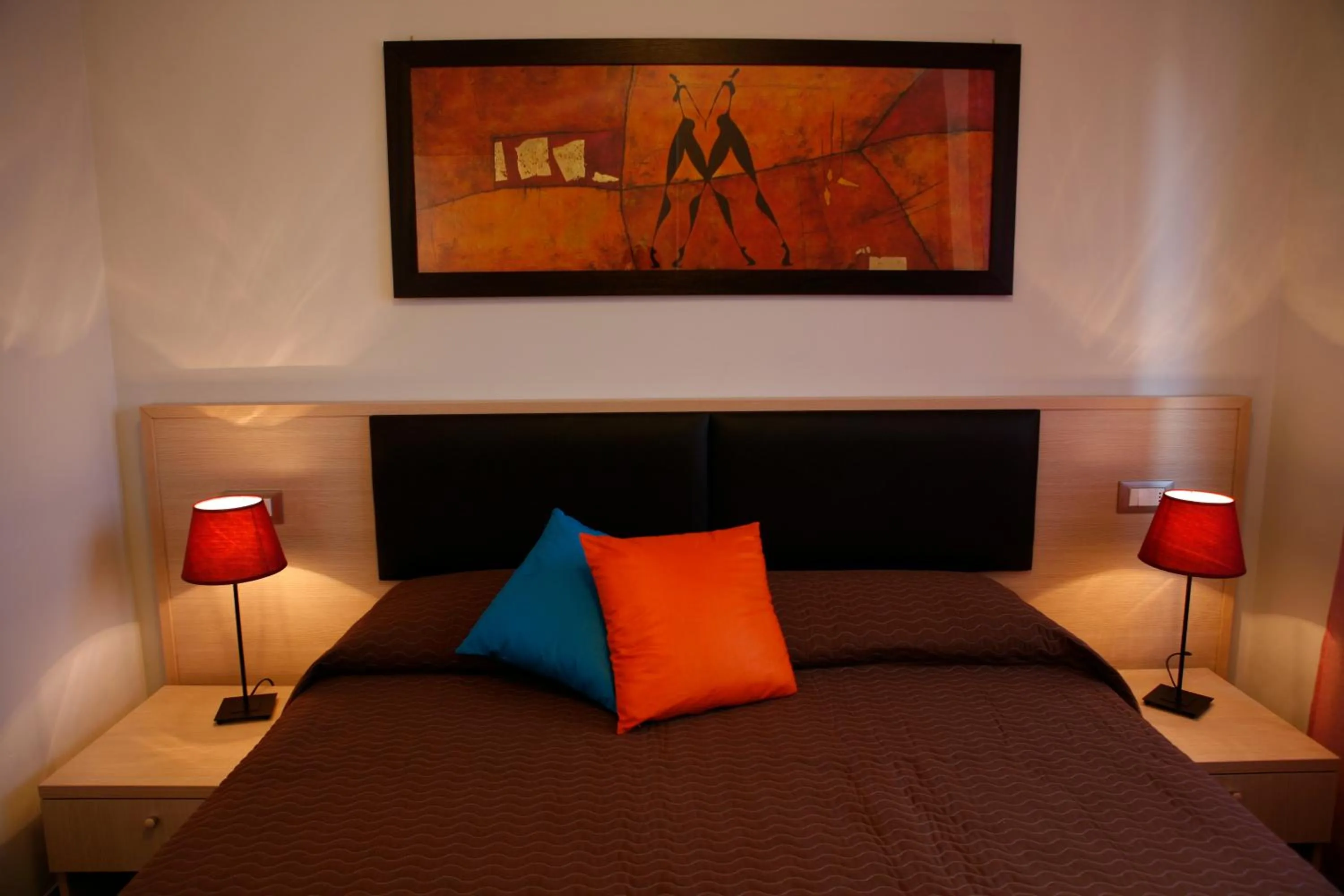 Bedroom, Bed in Residence Greco