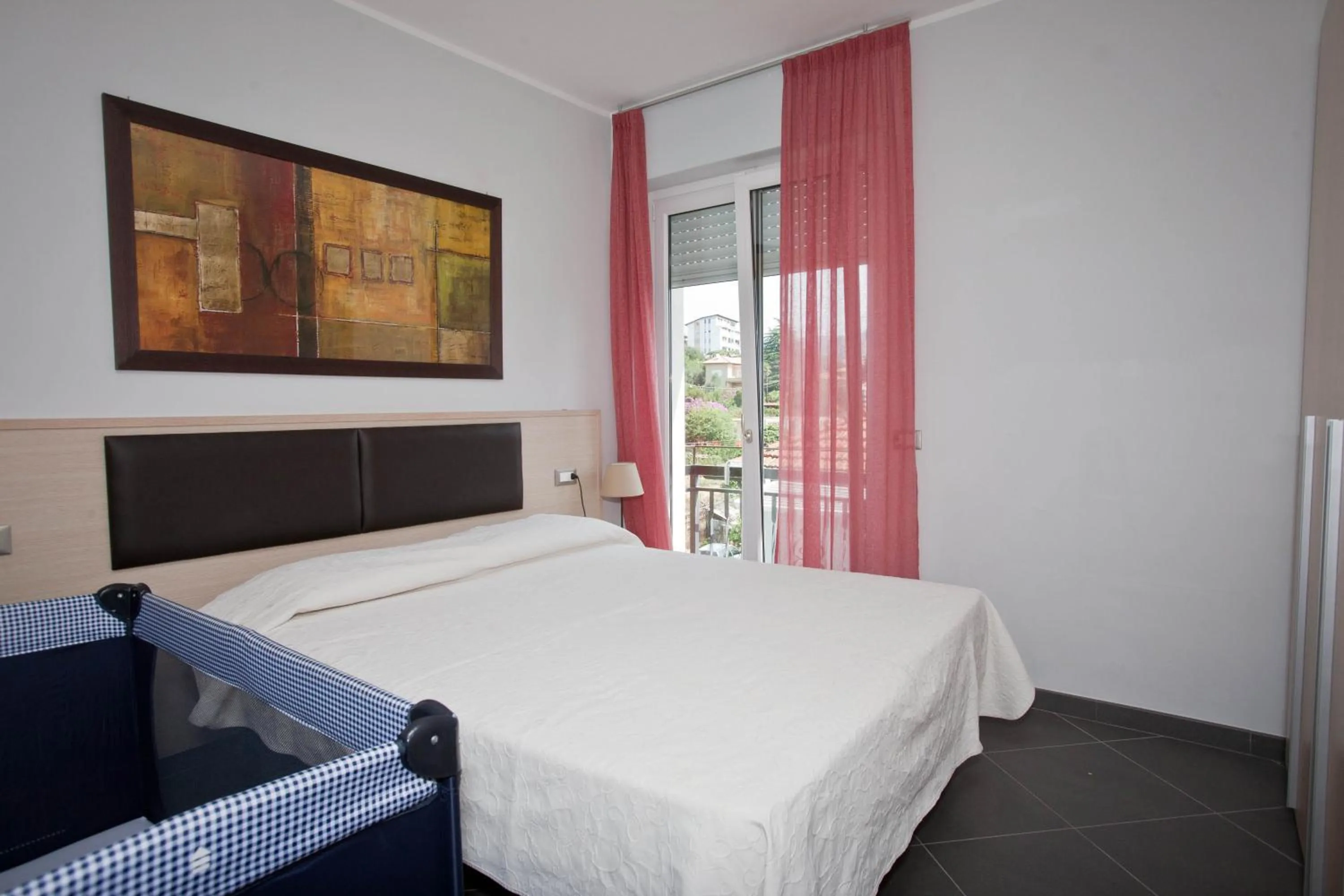 Bedroom, Bed in Residence Greco