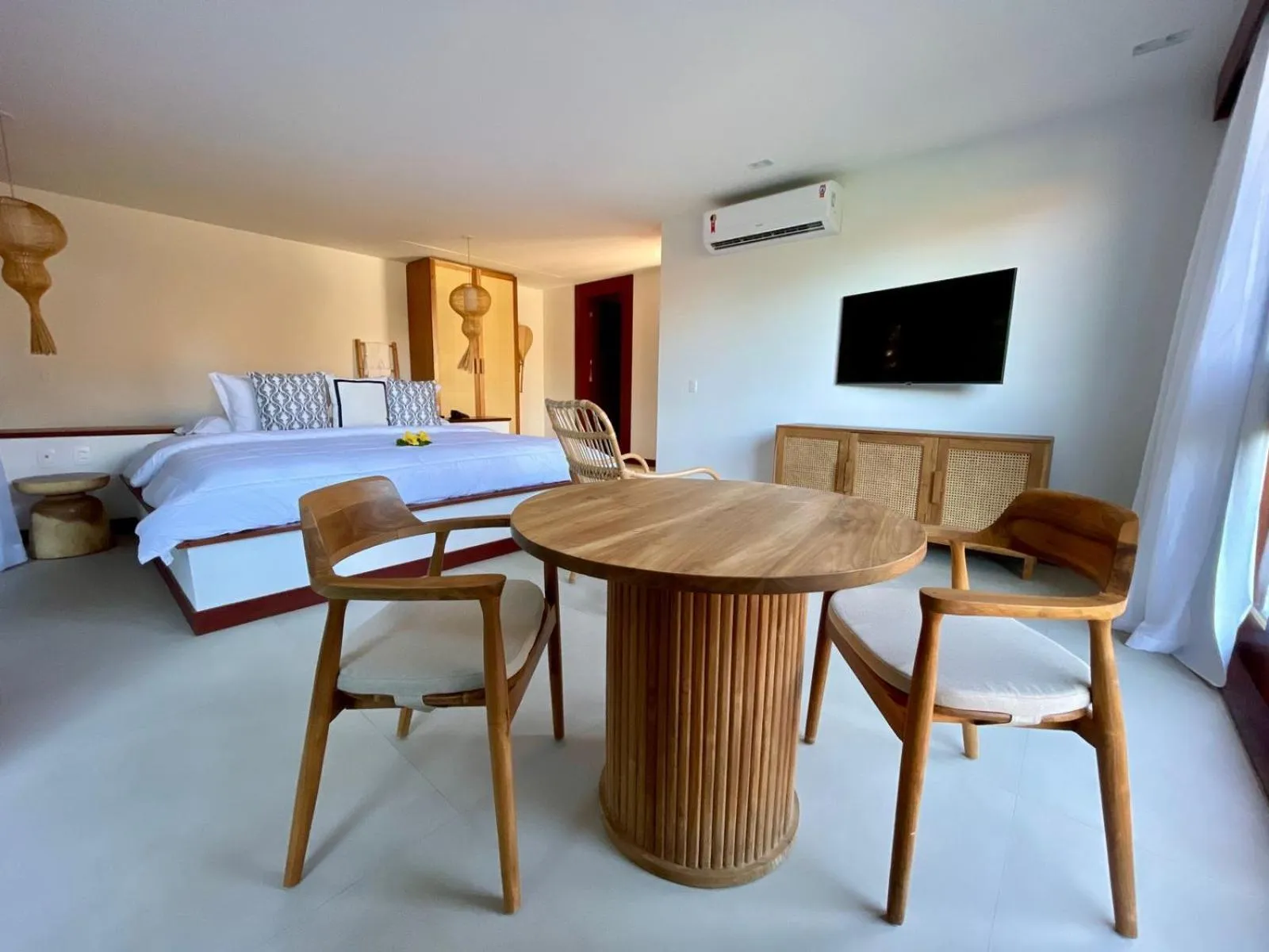 Bed in Hotel Sombra e Água Fresca