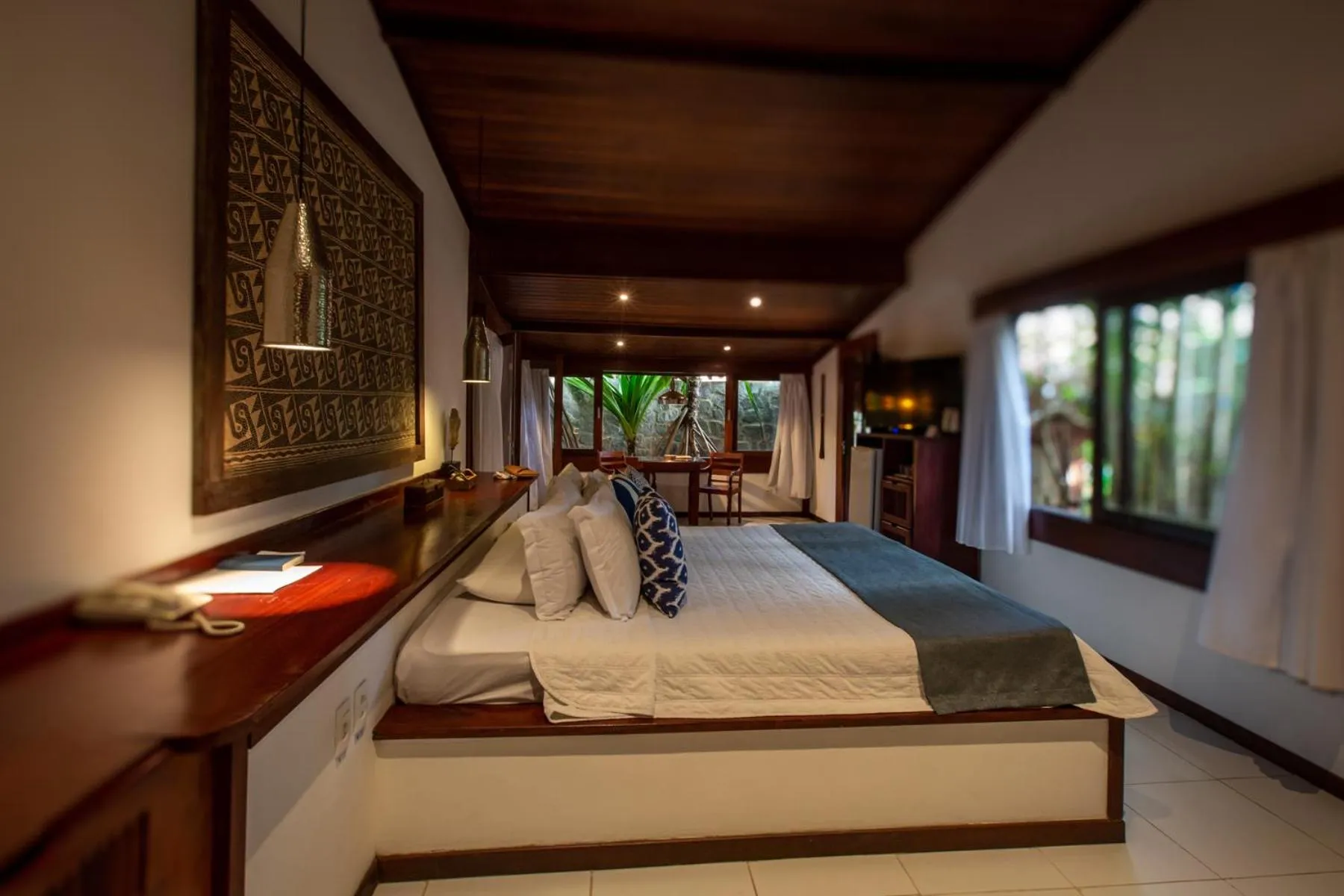 Bed in Hotel Sombra e Água Fresca