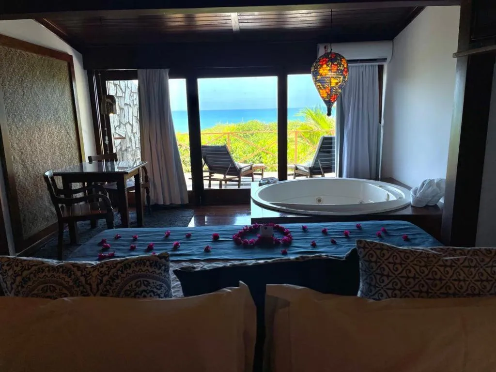 Bed in Hotel Sombra e Água Fresca