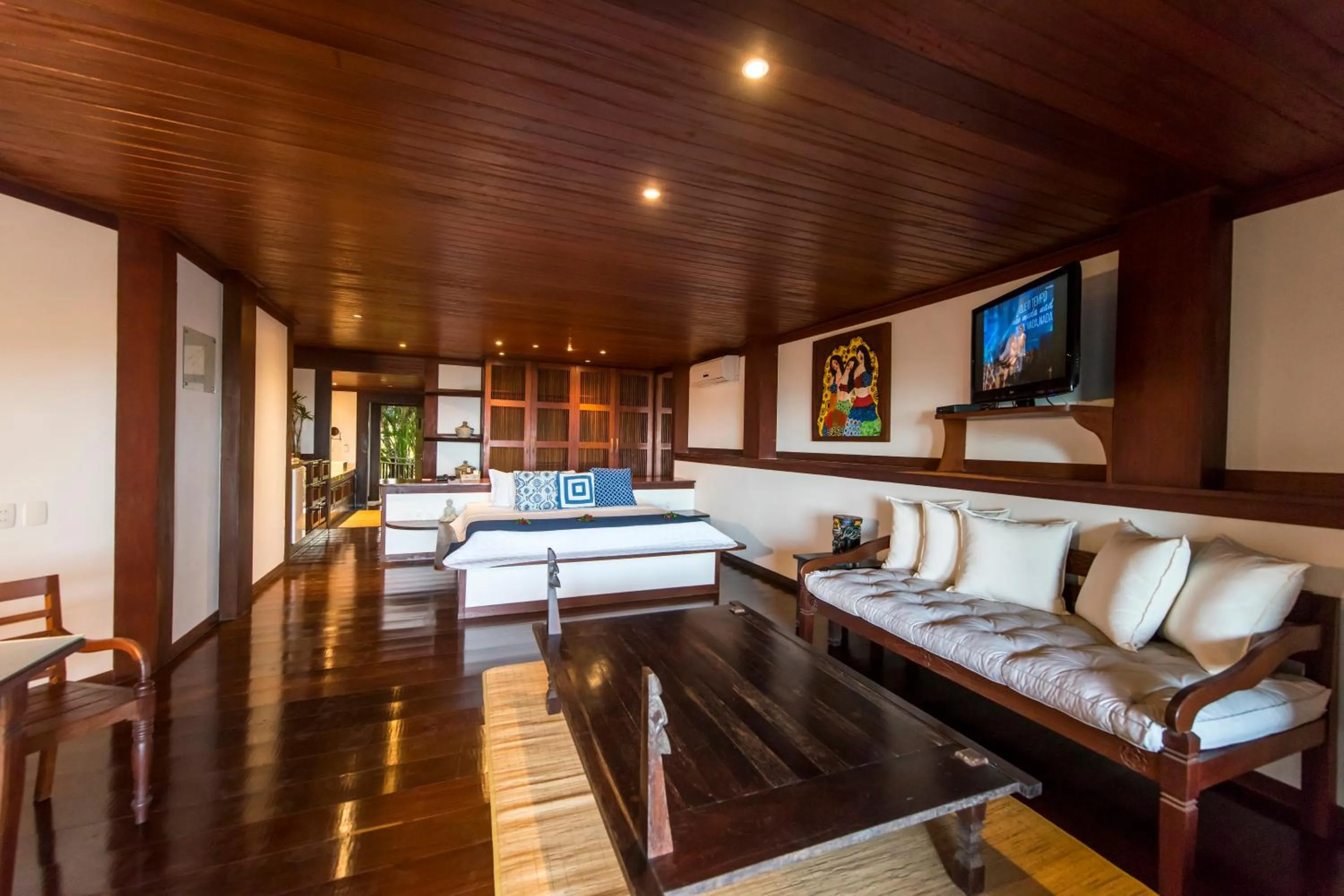 Bed in Hotel Sombra e Água Fresca