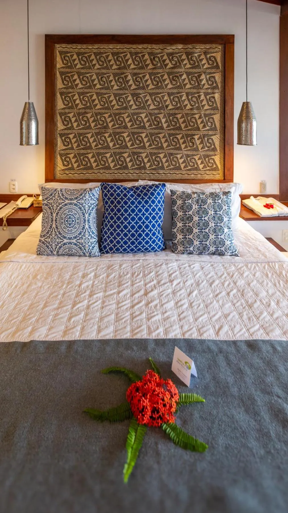 Bed in Hotel Sombra e Água Fresca