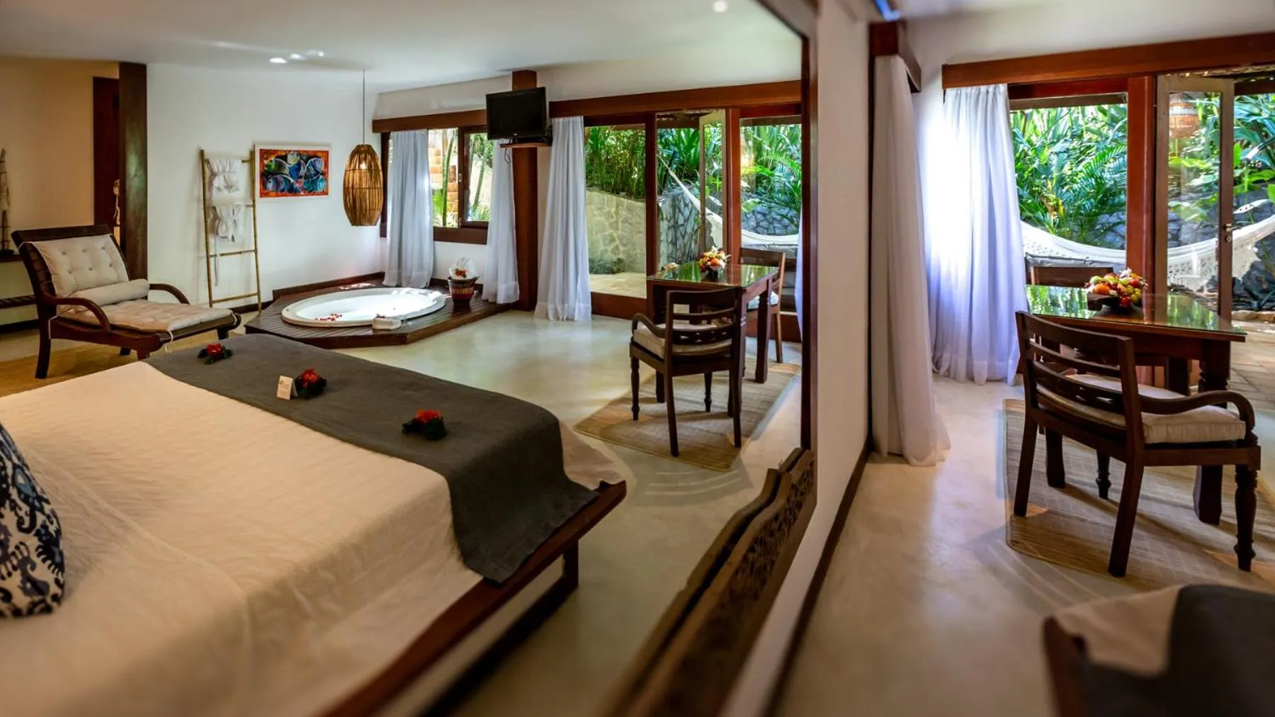 Hot Tub, Bed in Hotel Sombra e Água Fresca