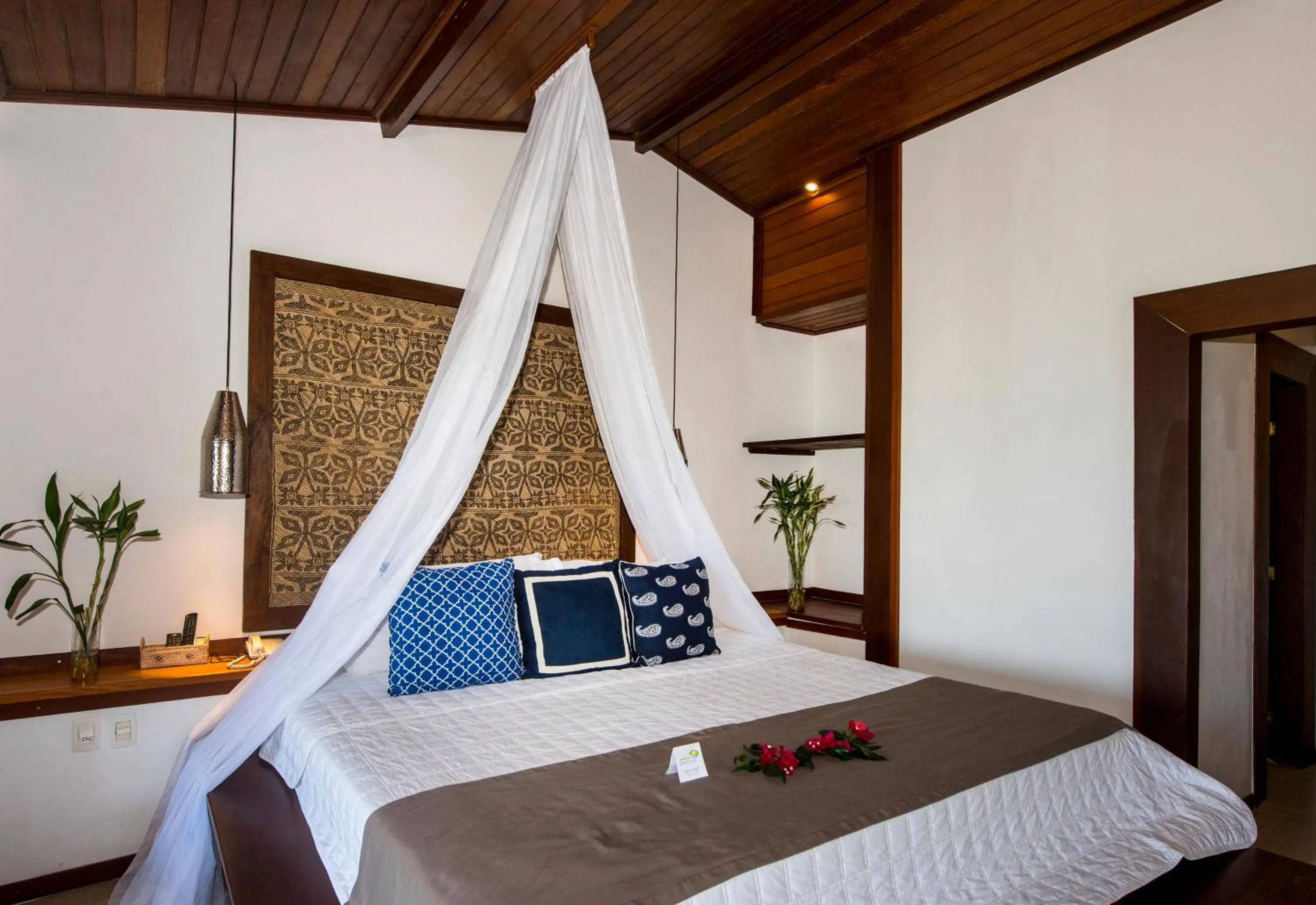 Bed in Hotel Sombra e Água Fresca