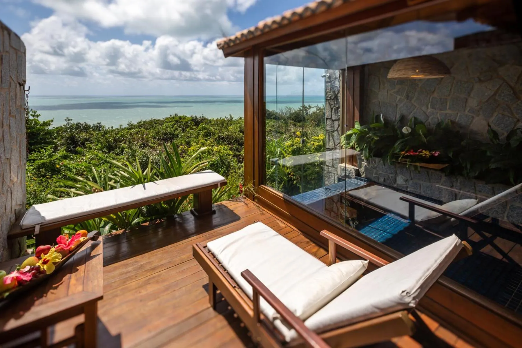 Sea view in Hotel Sombra e Água Fresca