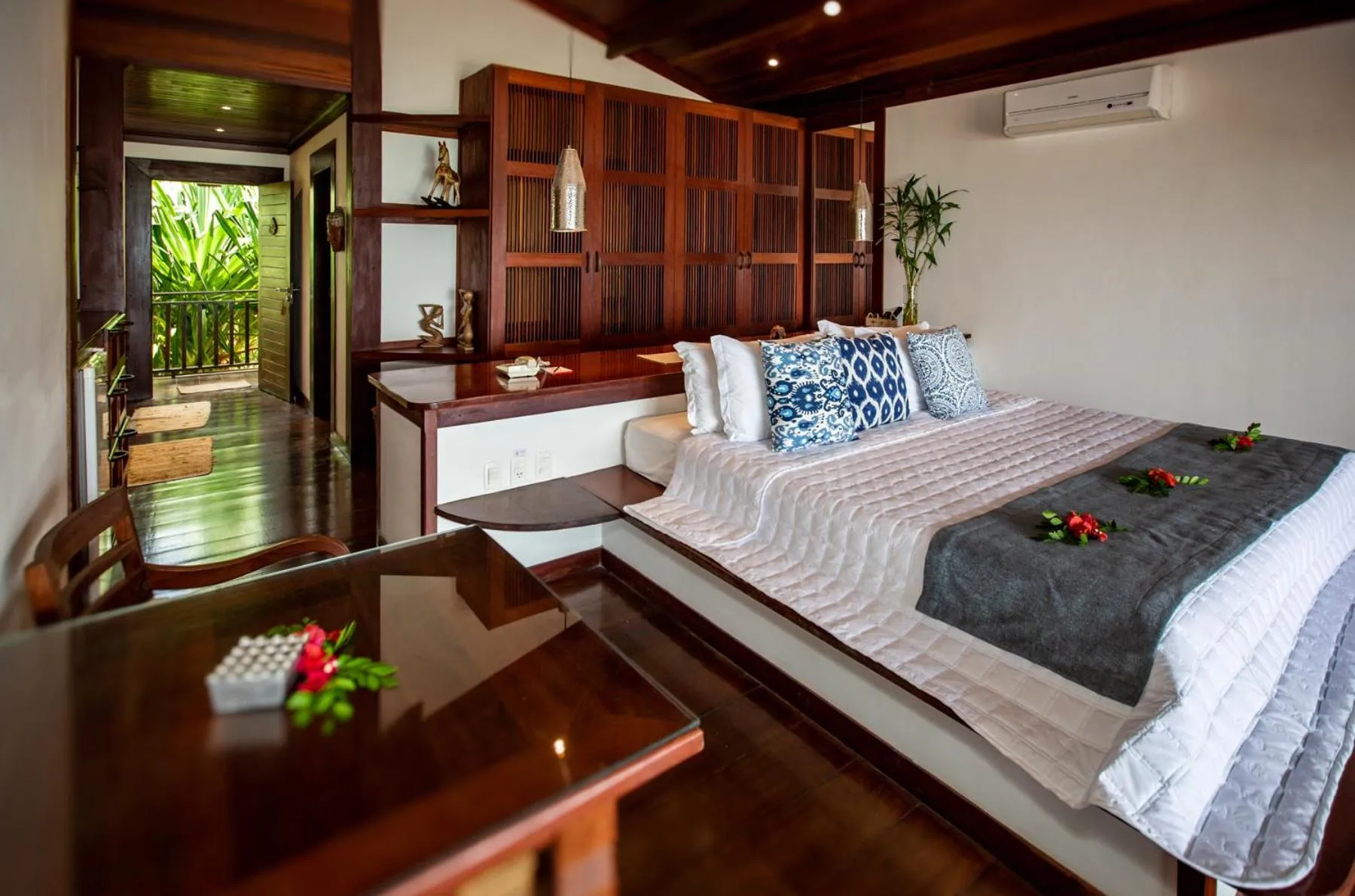 Bed in Hotel Sombra e Água Fresca