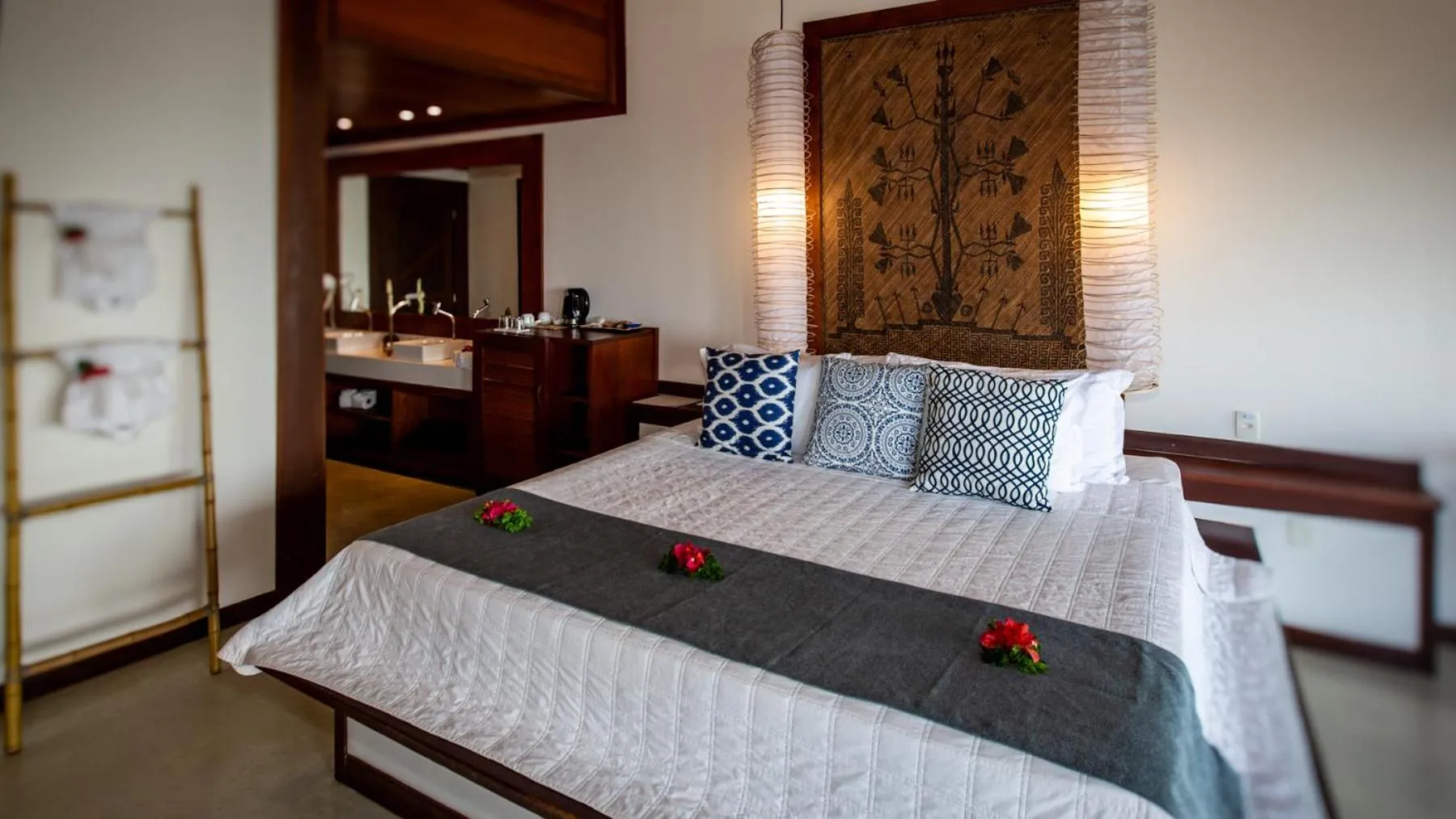 Bed in Hotel Sombra e Água Fresca