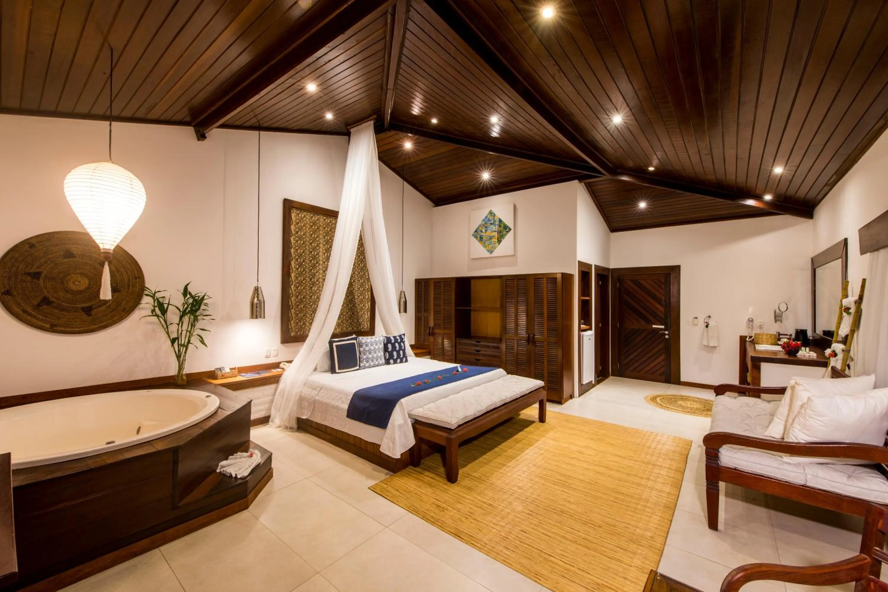 Bed in Hotel Sombra e Água Fresca