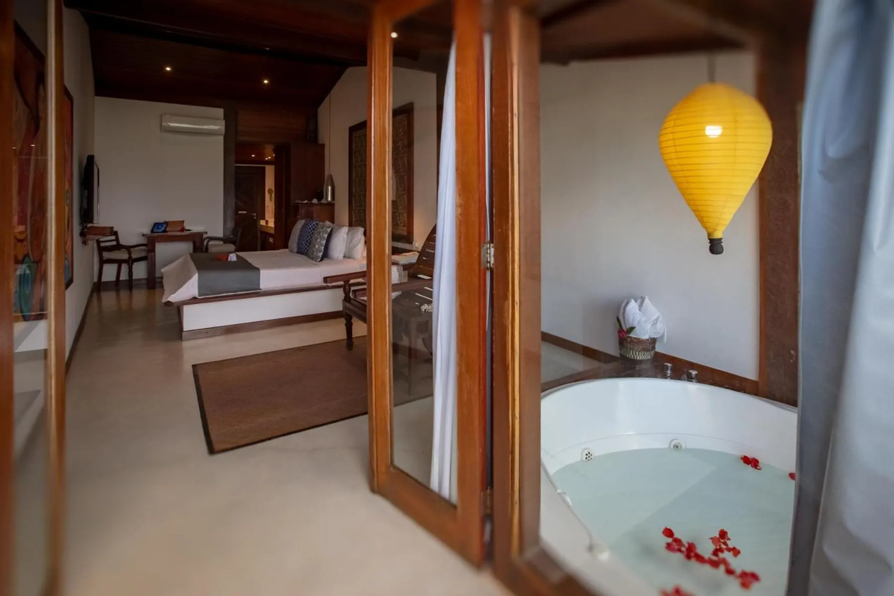 Bed in Hotel Sombra e Água Fresca