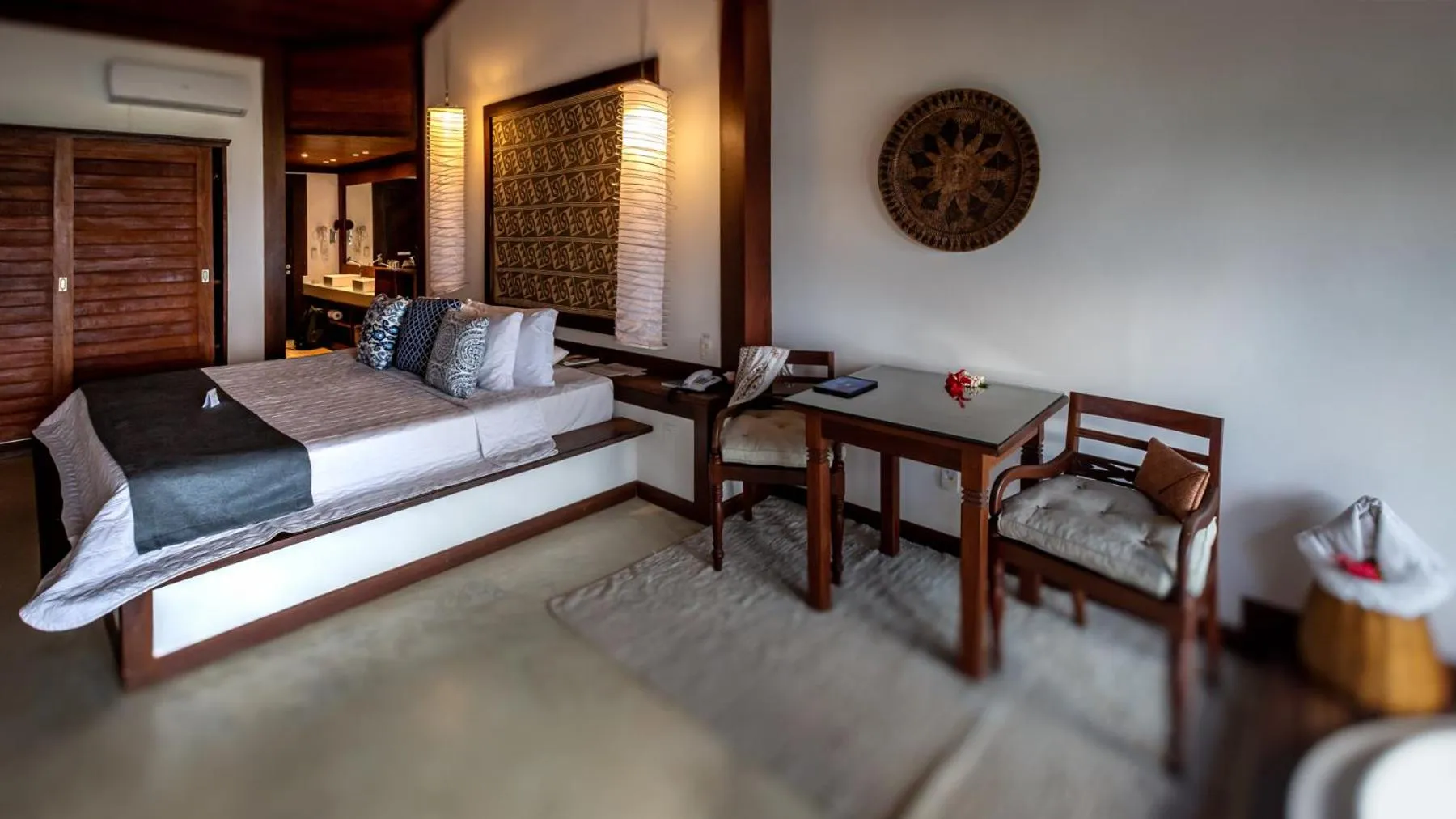 Bed in Hotel Sombra e Água Fresca