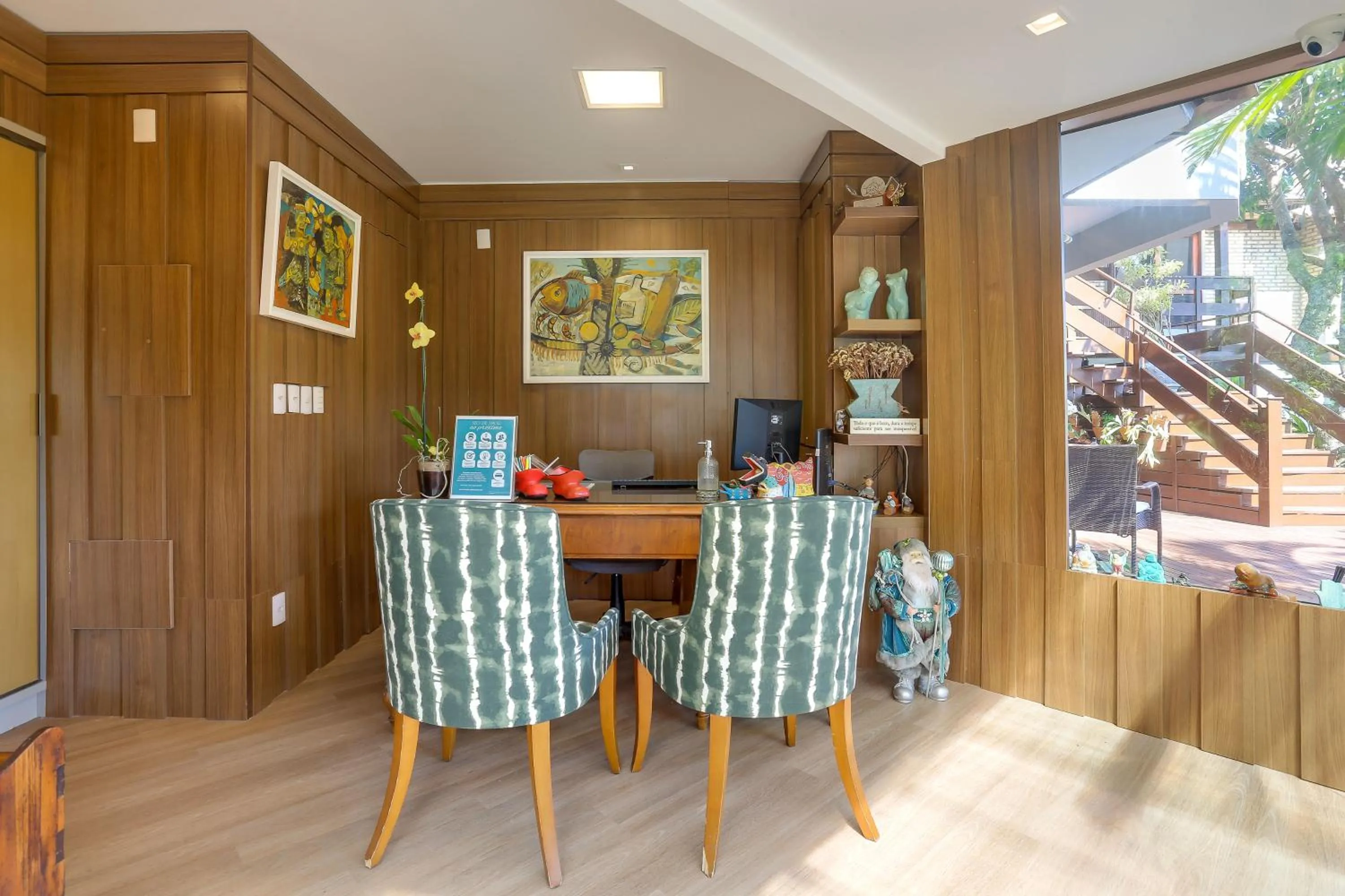 Lobby or reception in Nova Pousada dos Chás