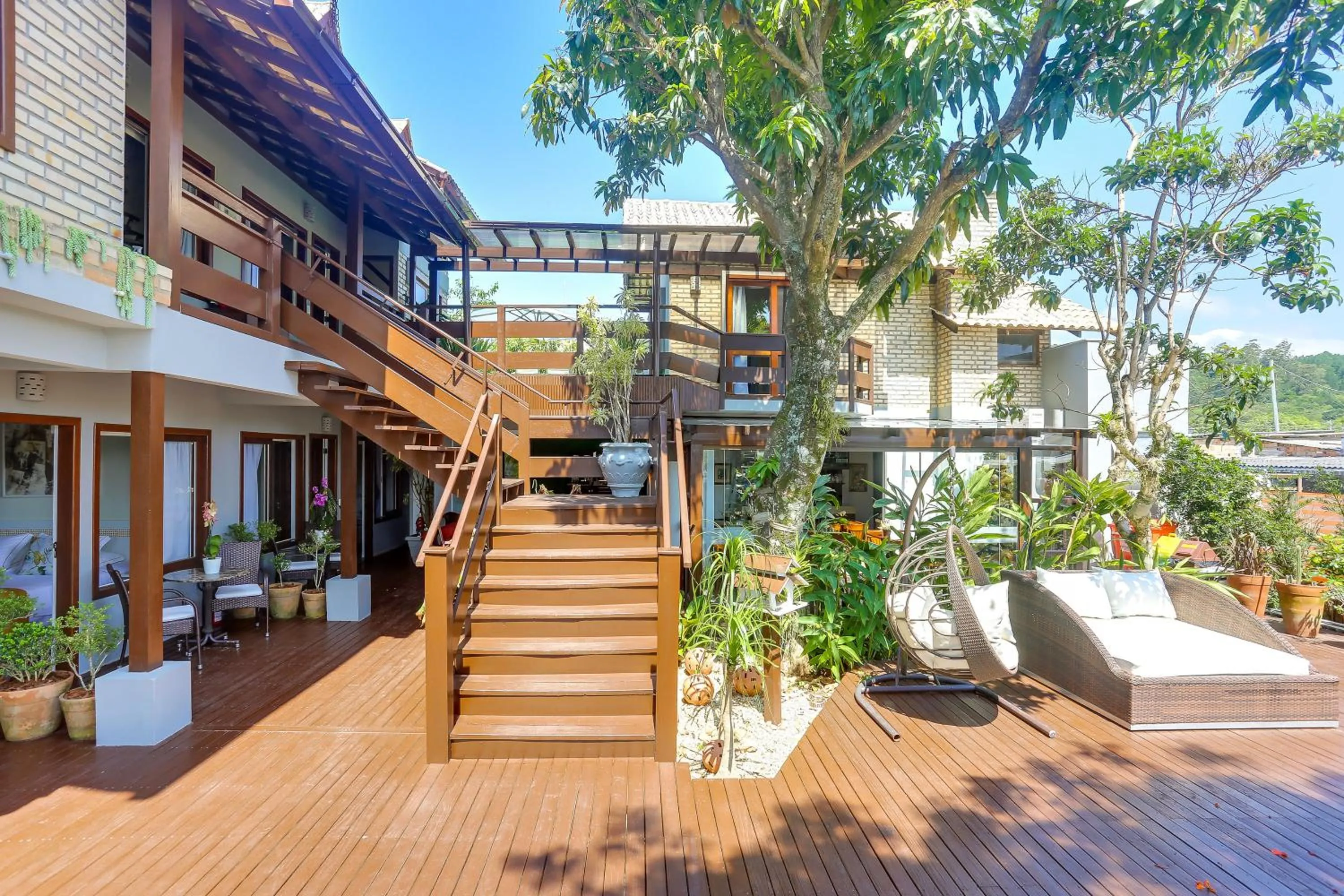 Patio in Nova Pousada dos Chás