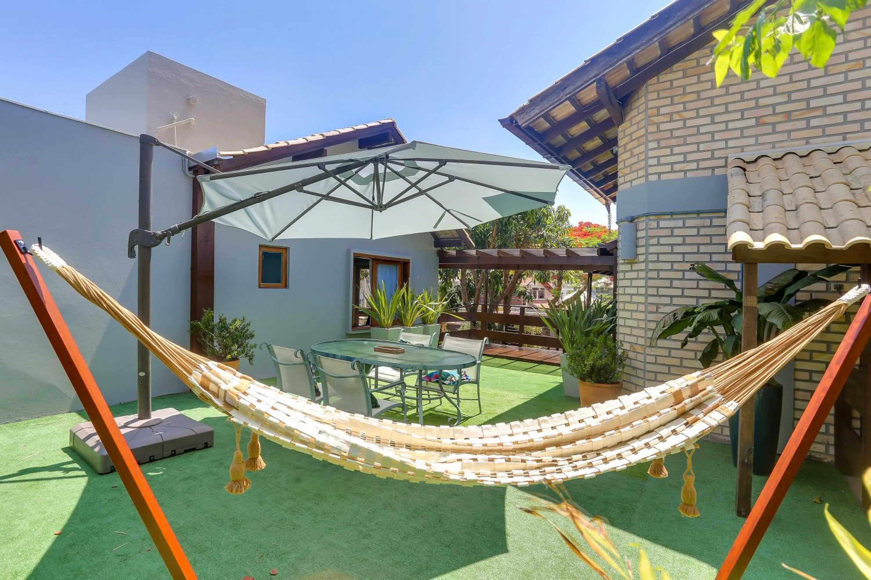 Garden view in Nova Pousada dos Chás