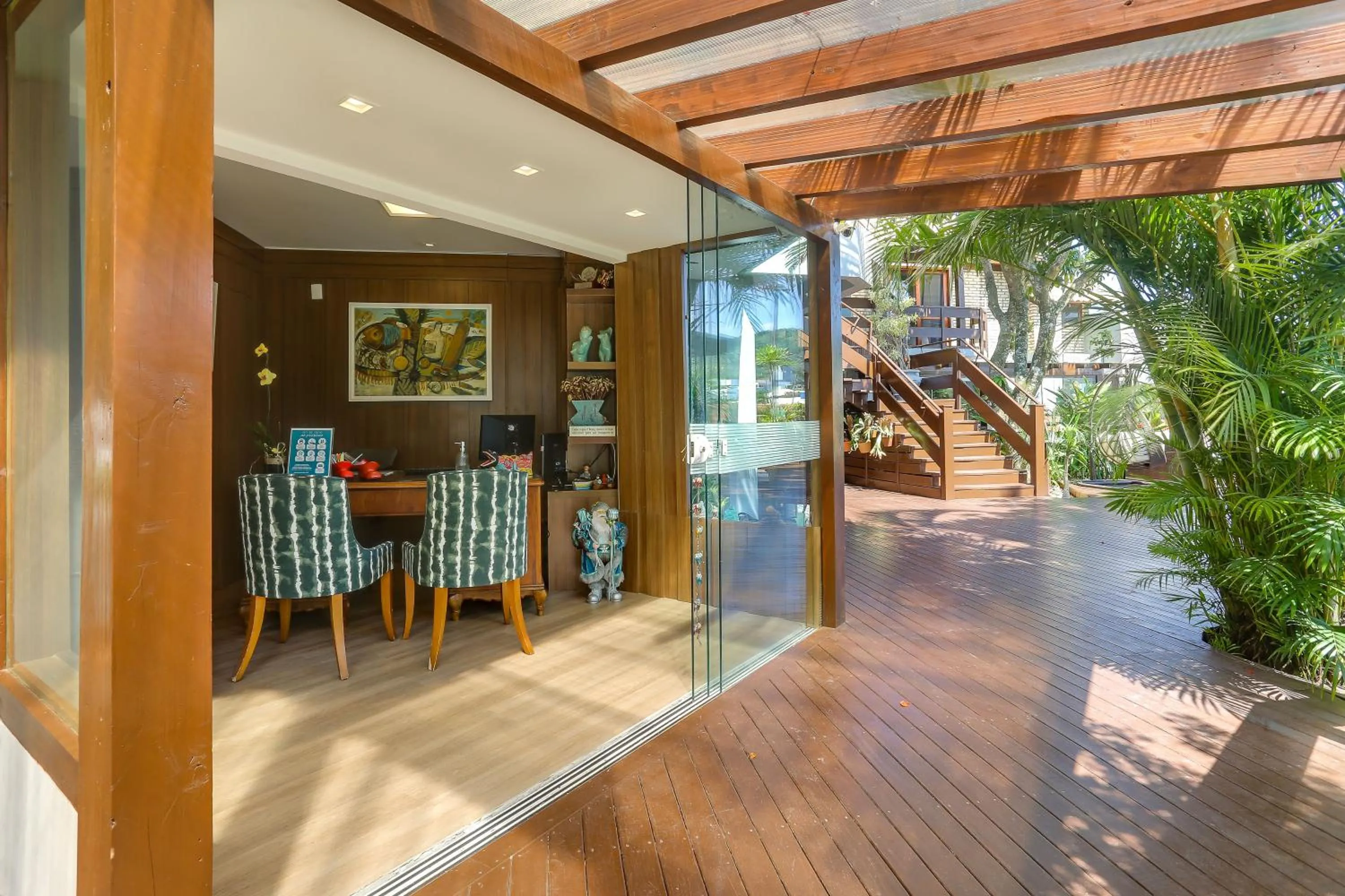 Lobby or reception in Nova Pousada dos Chás