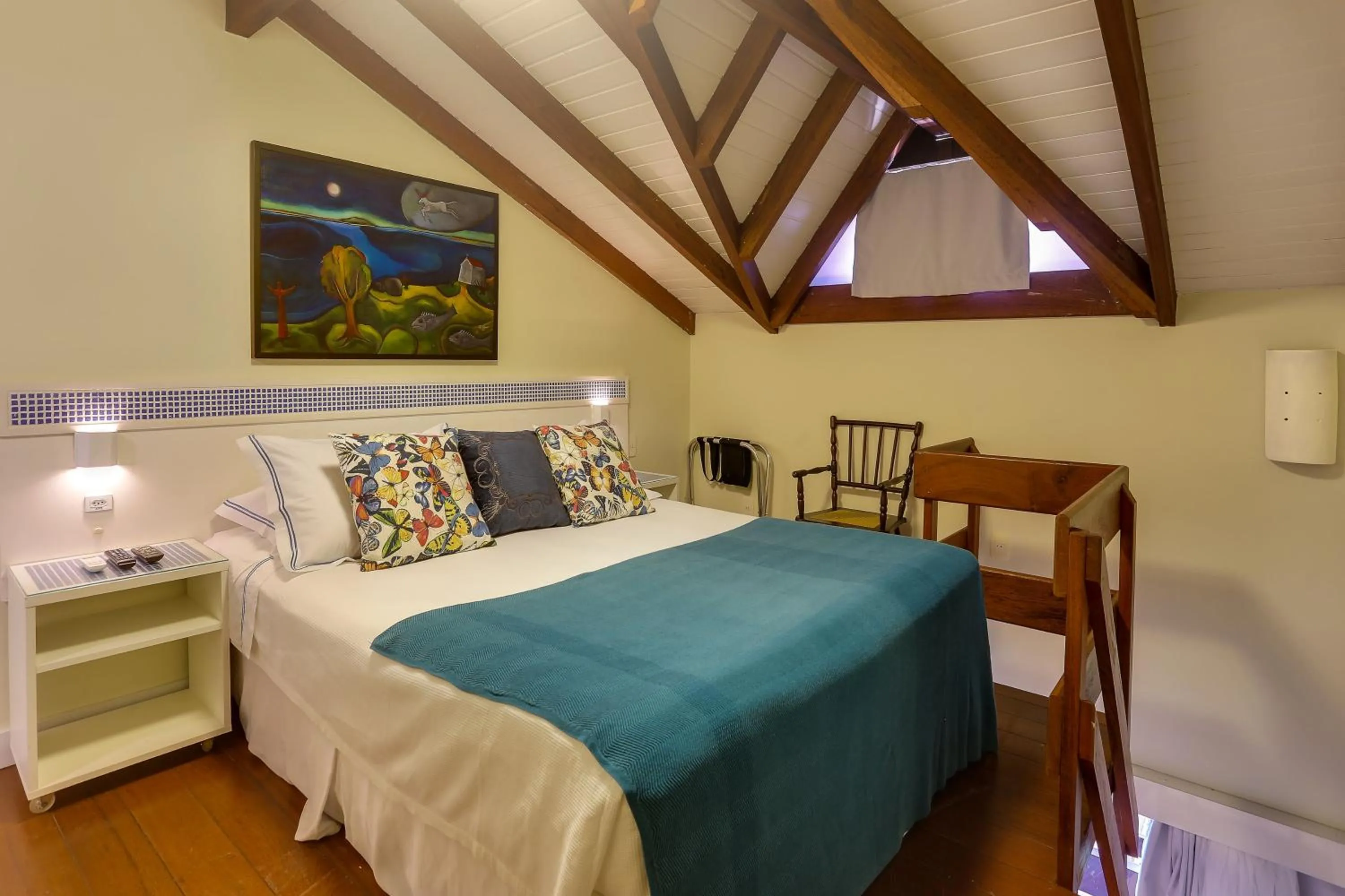 Bed in Nova Pousada dos Chás