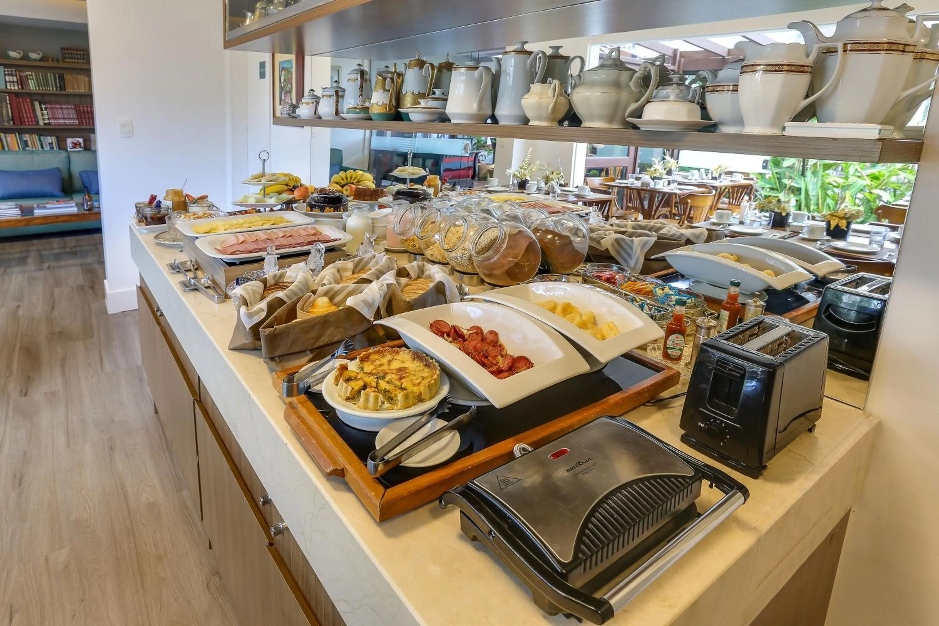 Food and drinks in Nova Pousada dos Chás